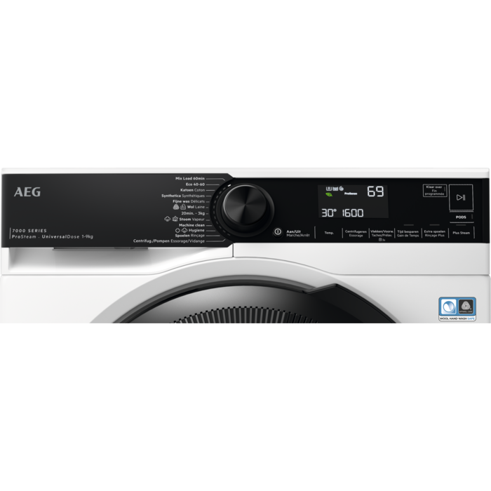 AEG - Wasmachine 9 kg - LR76U964