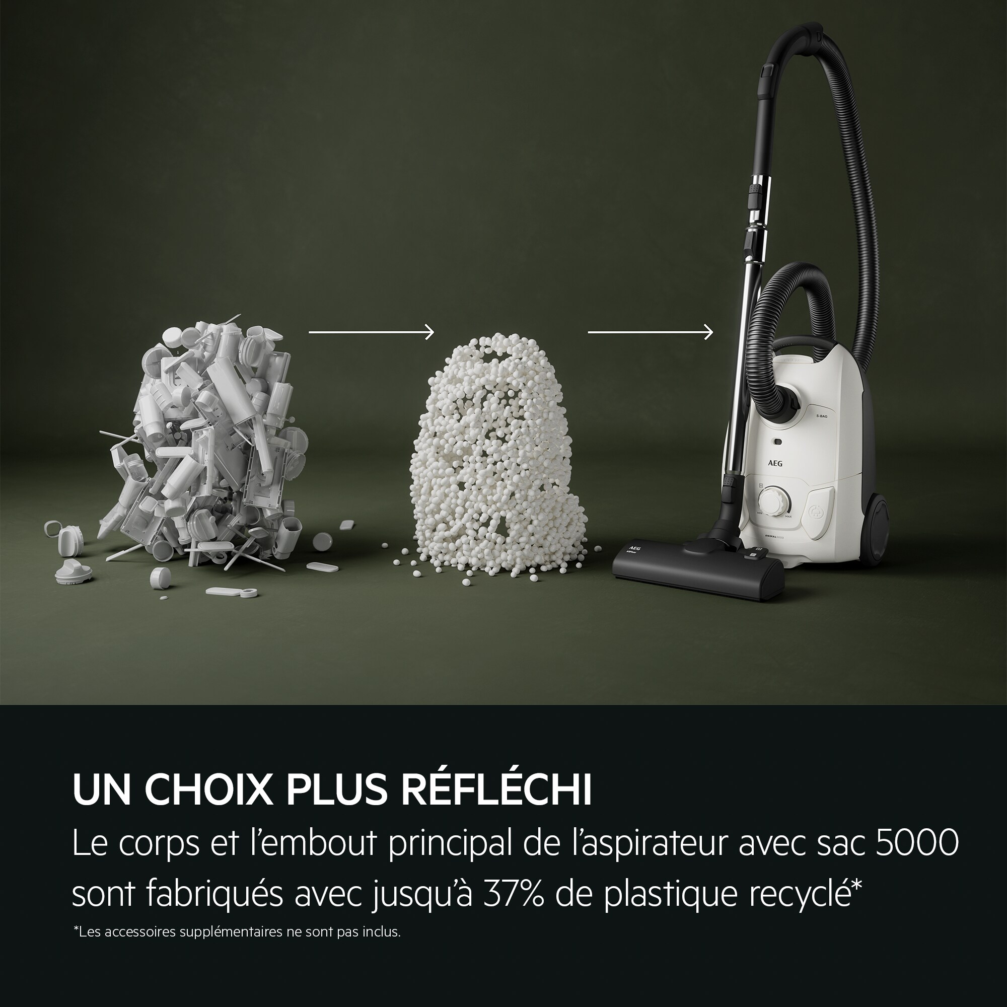 AEG - Aspirateur avec sac - AB51C2SW