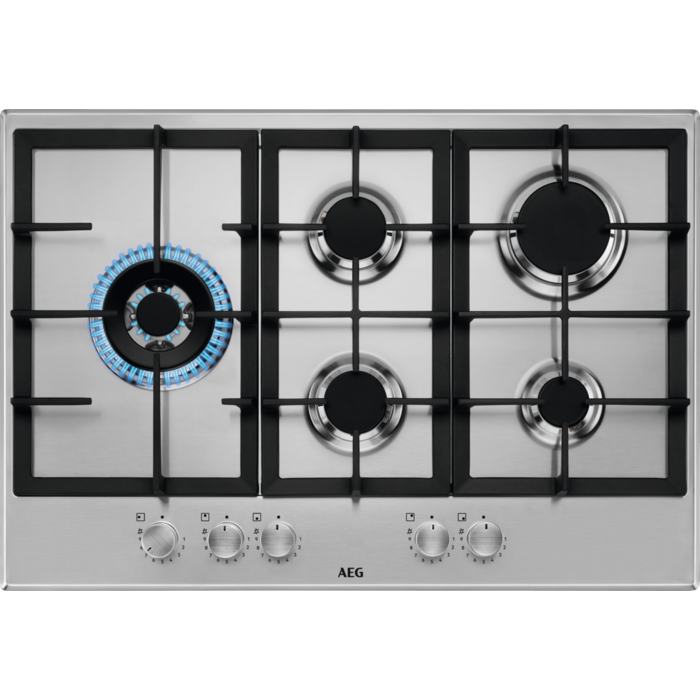 AEG - Gaskookplaat - HGB75520SM