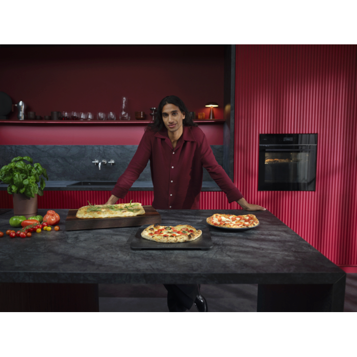 The Pizza Expert oven: Pizza approved by Italian Pizza experts.