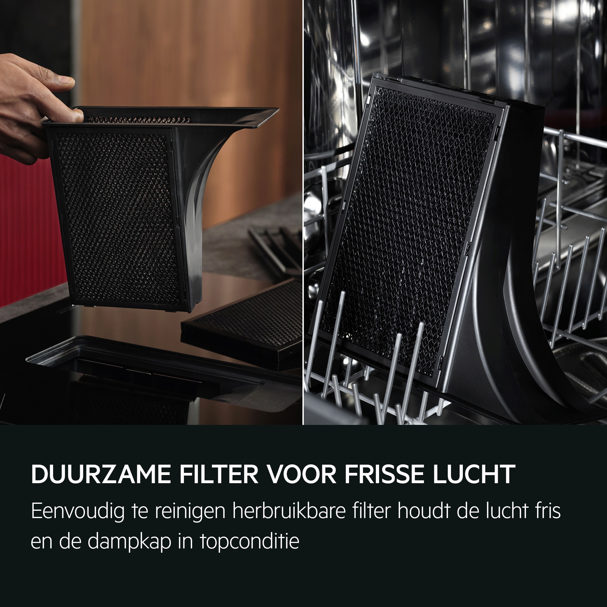 AEG - Kookplaat met afzuiging - PE9000B80