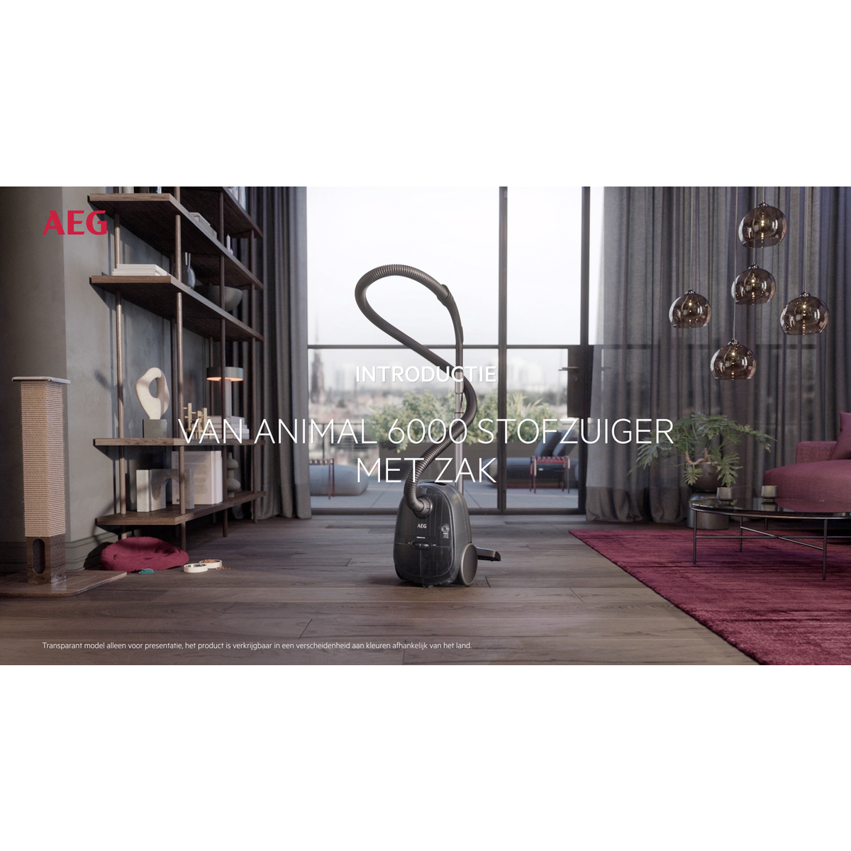 AEG - Stofzuiger met zak - AB61A4DB