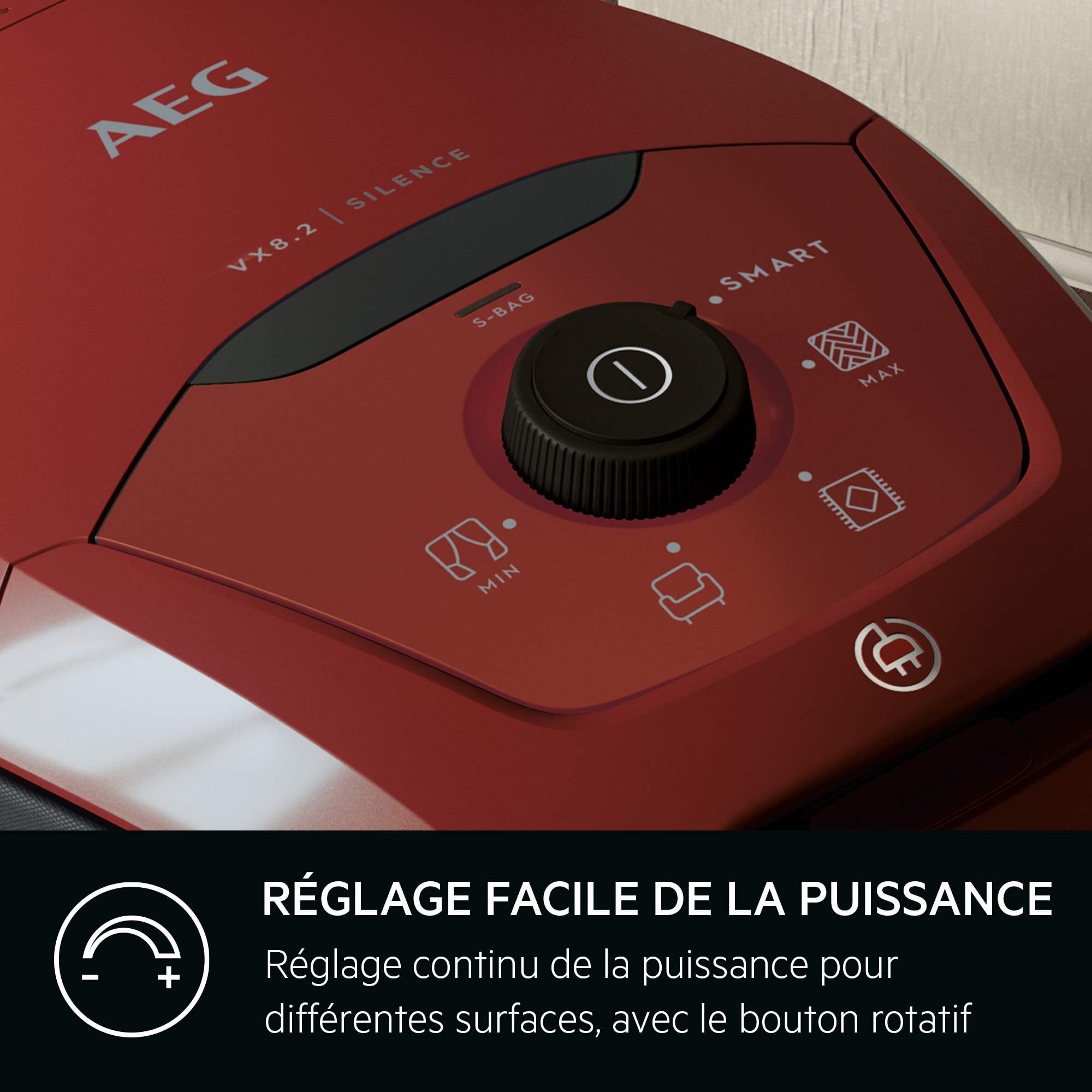 AEG - Aspirateur avec sac - VX82-1-2CR