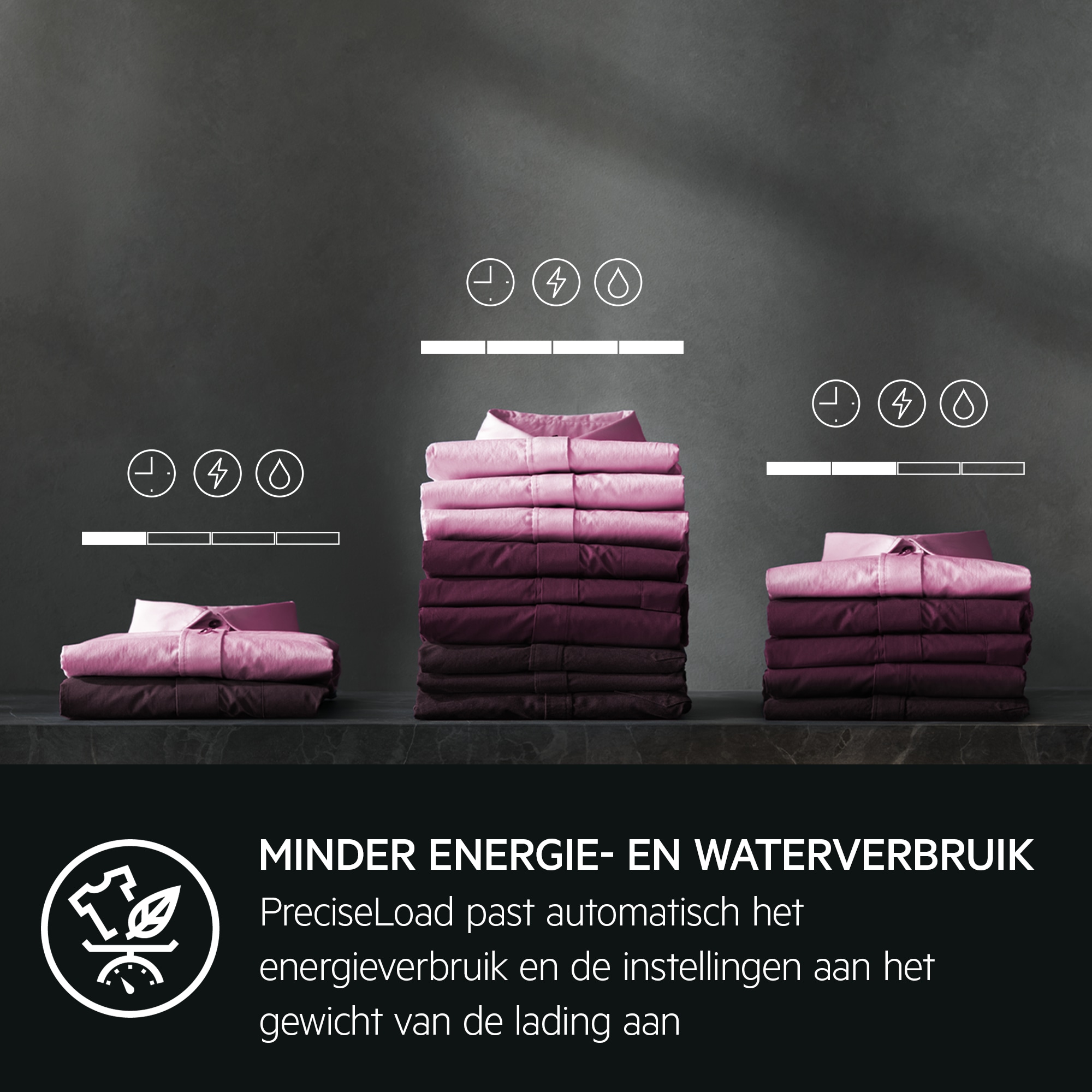 AEG - Vrijstaande was-droogcombinatie - LWR75Q164