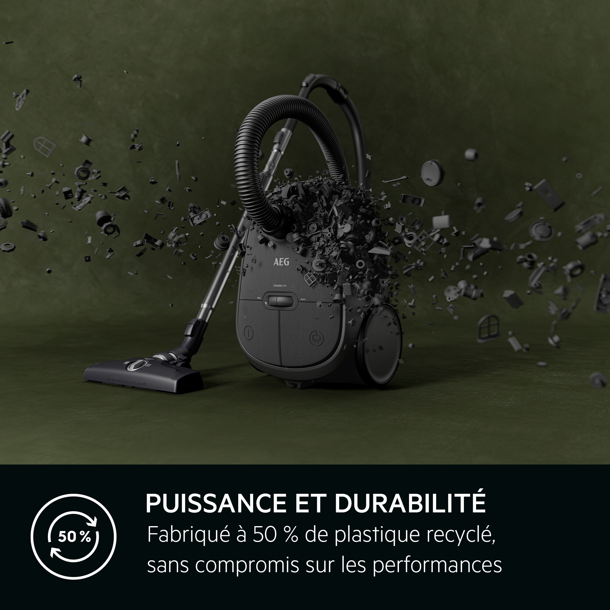 AEG - Aspirateur avec sac - AB61C3GG