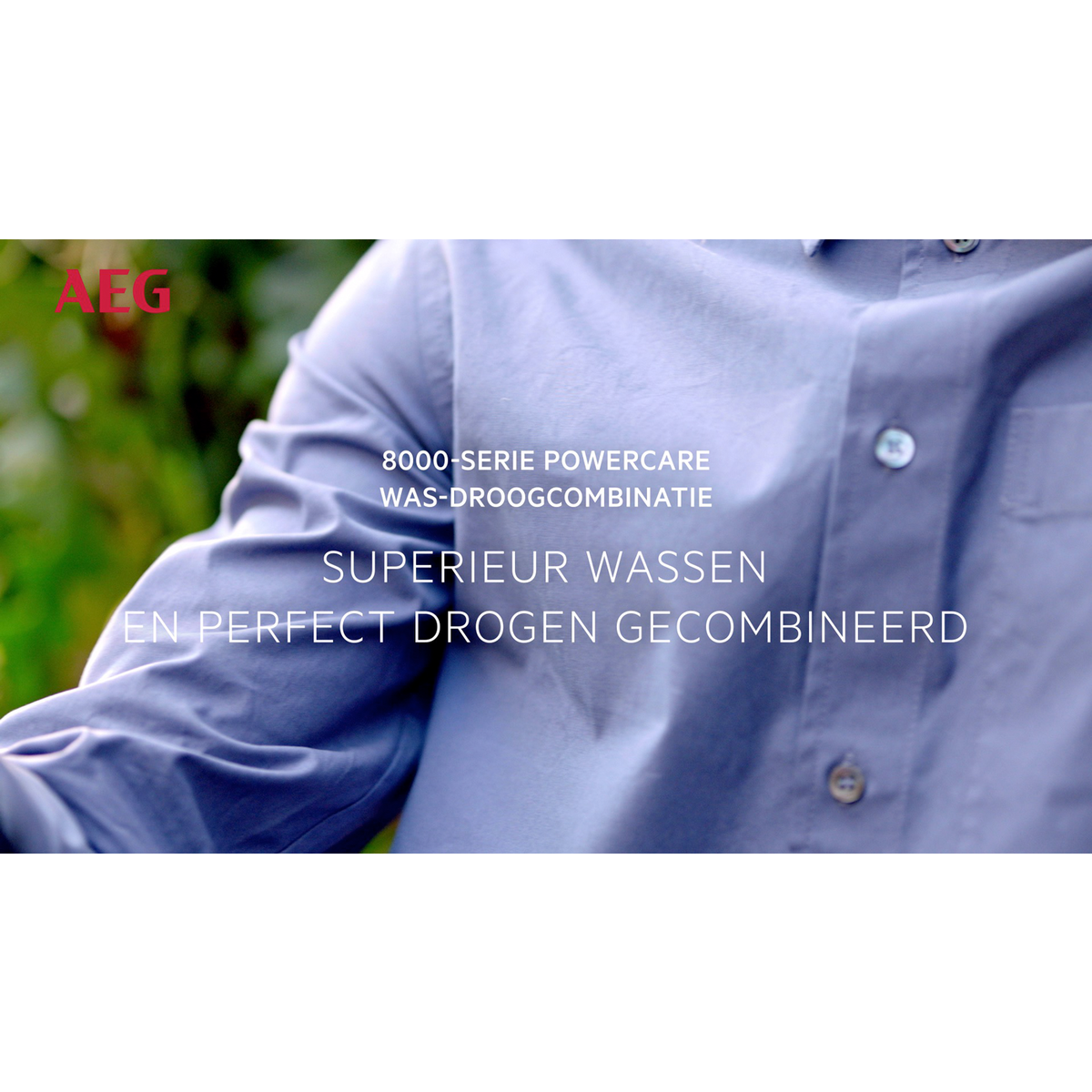 AEG - Vrijstaande was-droogcombinatie - LWR85R966