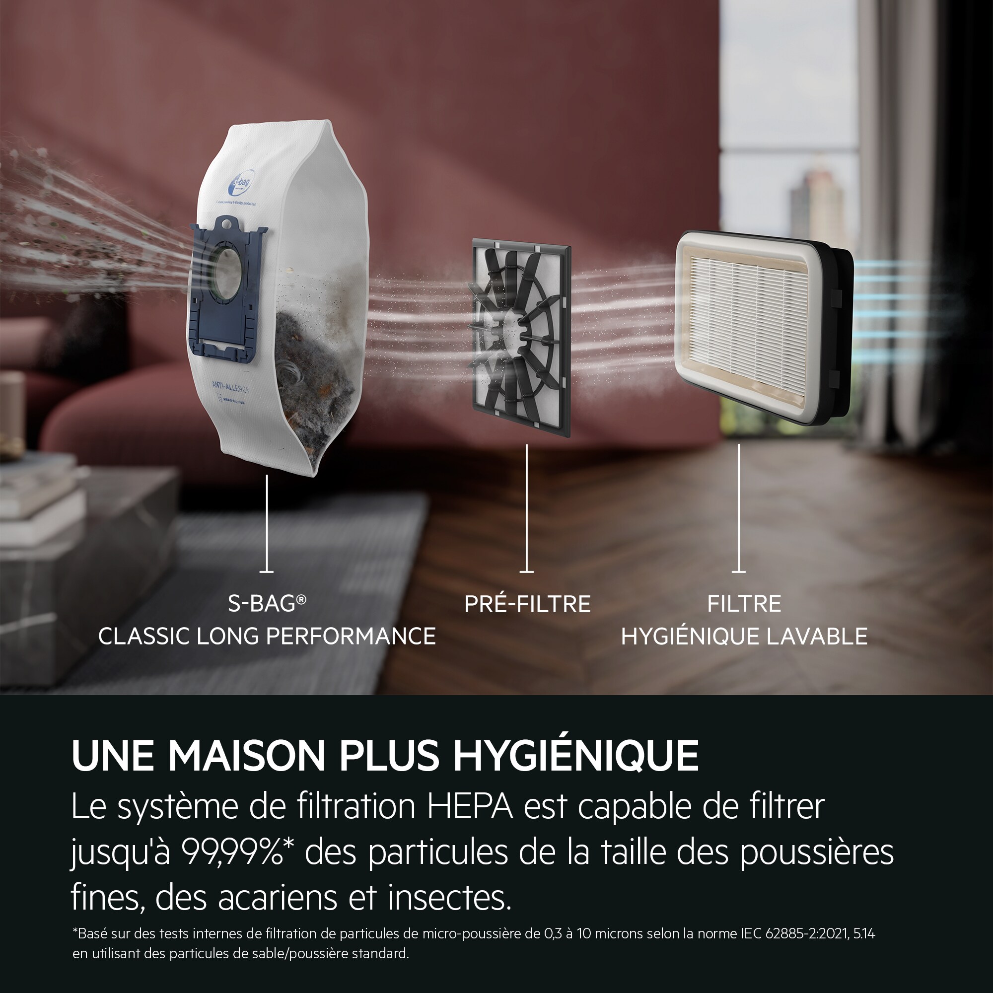 AEG - Aspirateur avec sac - AB51C2DR