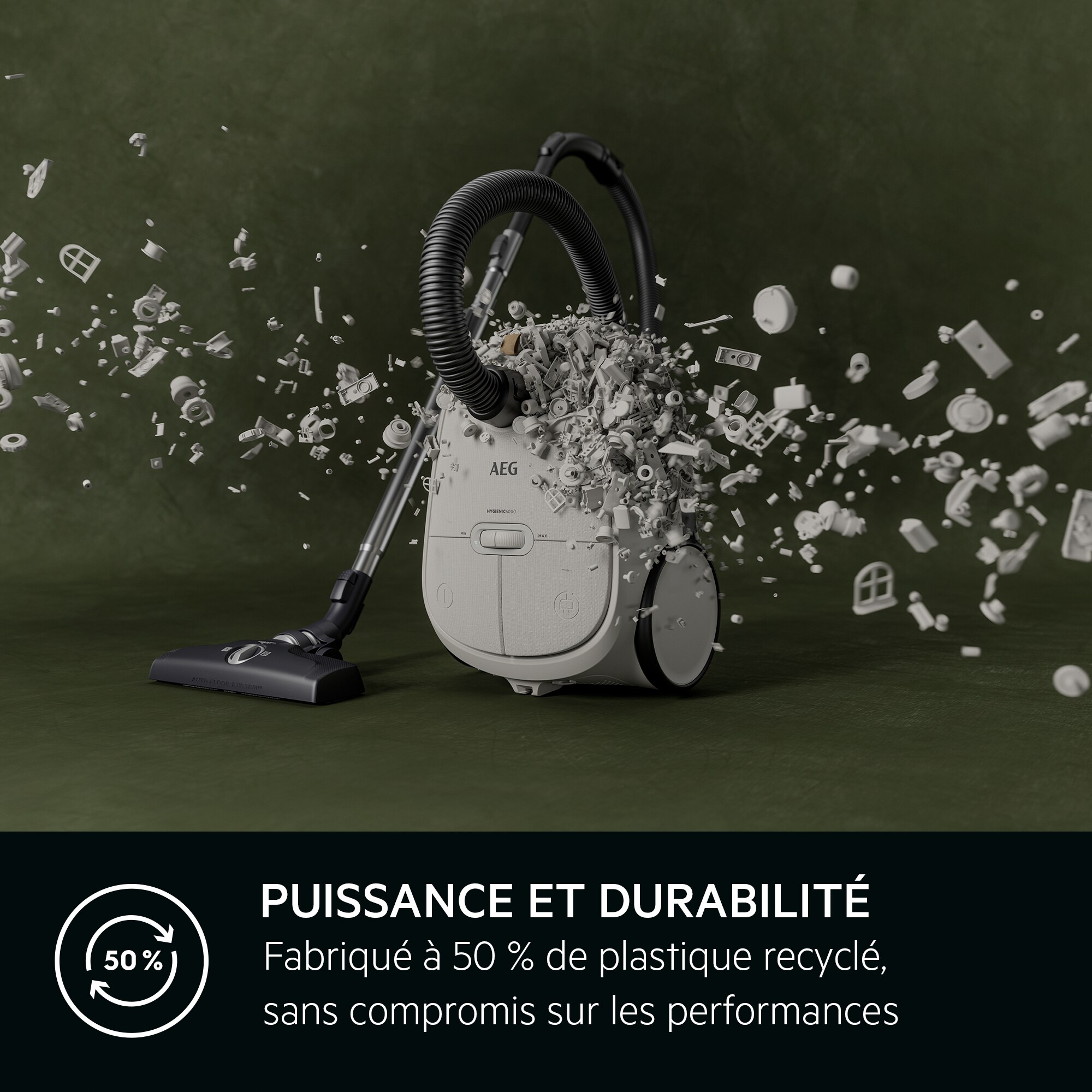 AEG - Aspirateur avec sac - AB61H6SW