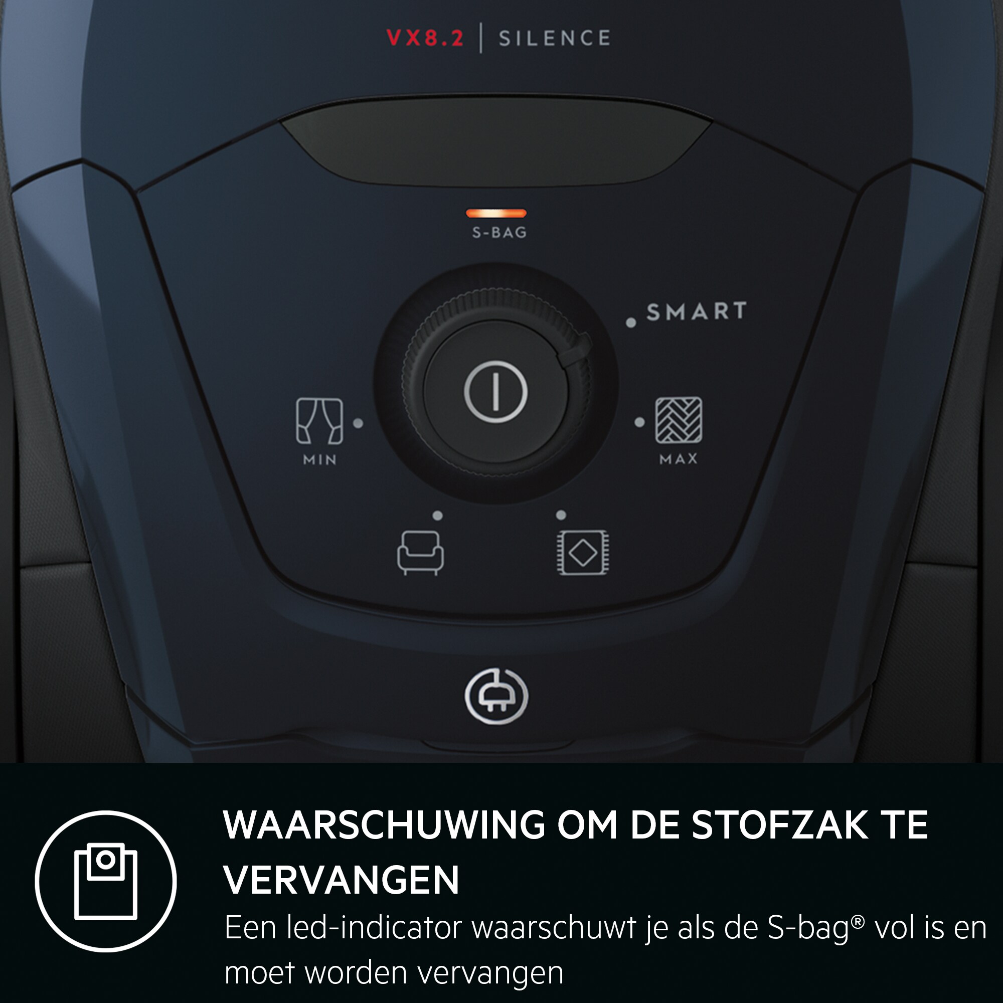 AEG - Stofzuiger met zak - VX82-1-2ST