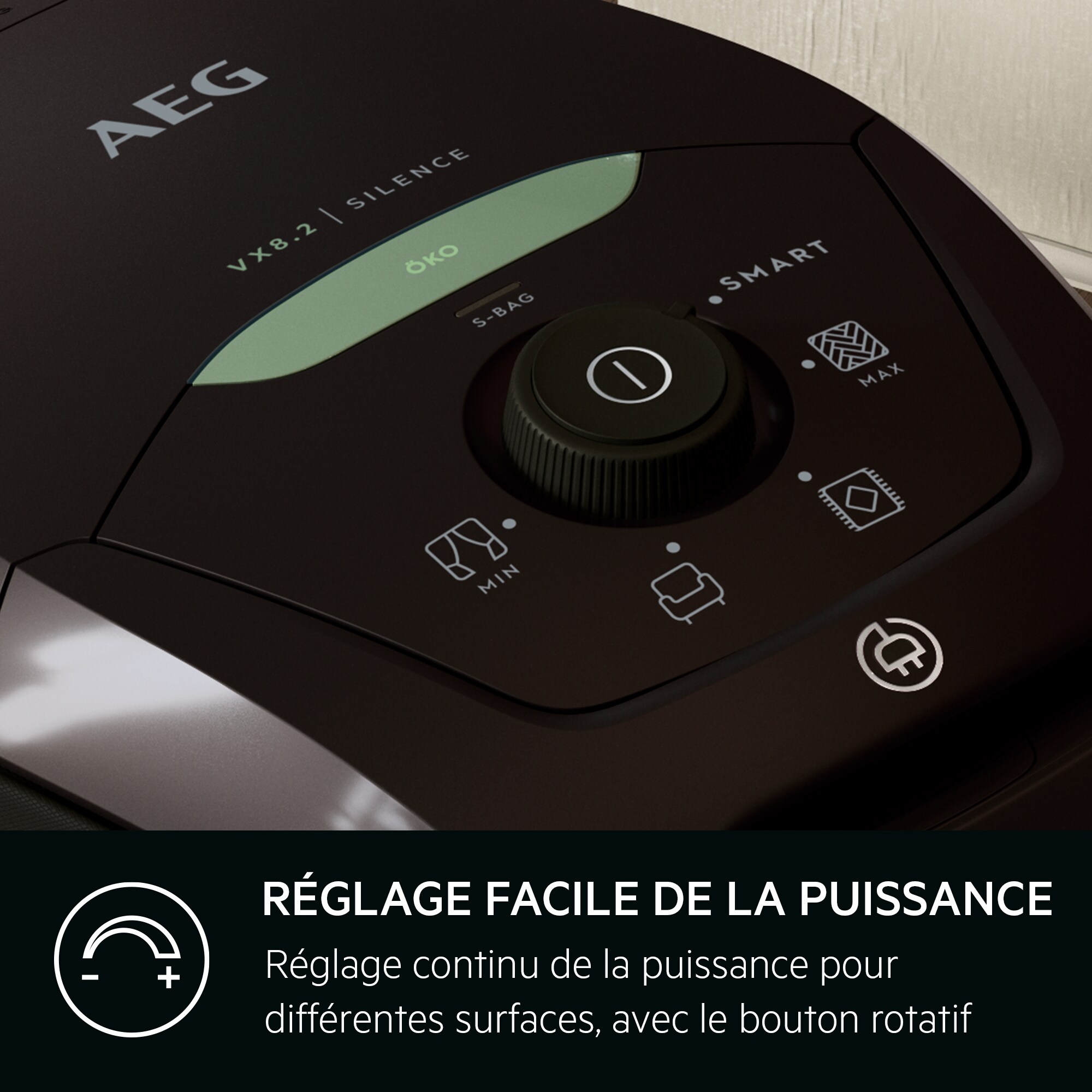 AEG - Aspirateur avec sac - VX82-1-ECO
