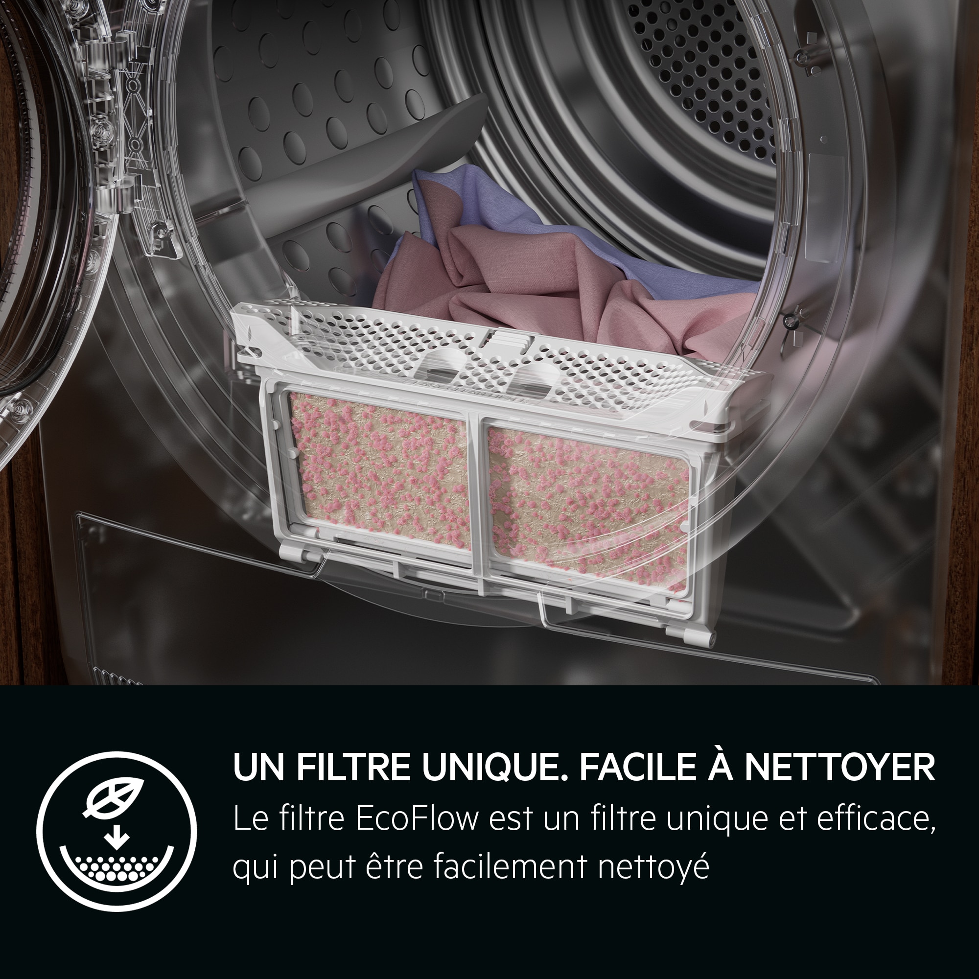 AEG - Sèche-linge pompe à chaleur - TR77L10Z