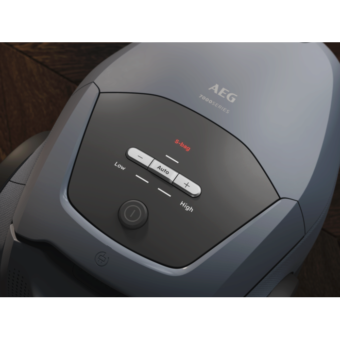 S-bag indicator that signals that the bag needs changing