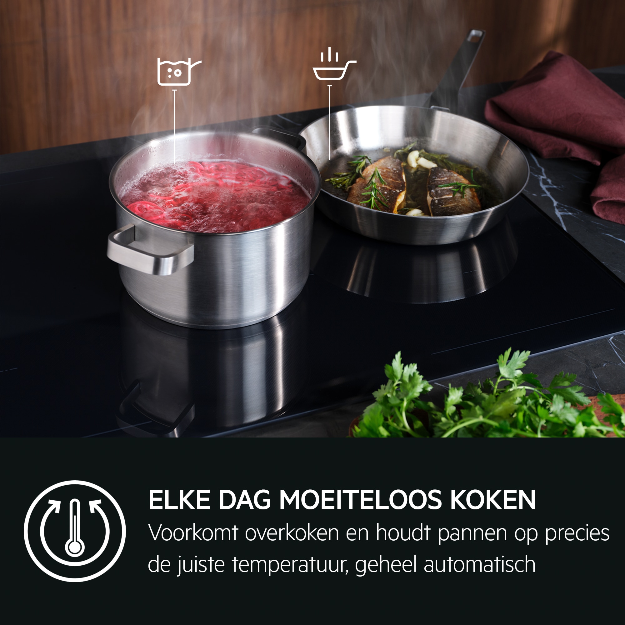 AEG - Inductiekookplaat - NIK85M30IB