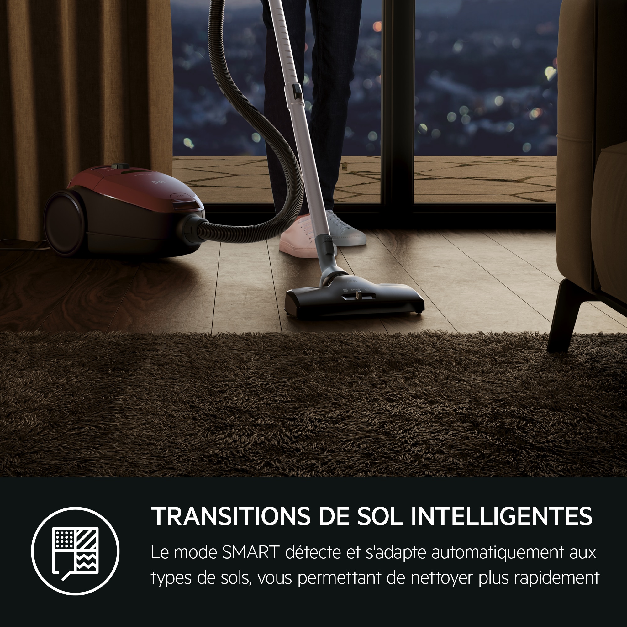 AEG - Aspirateur avec sac - VX82-1-2CR
