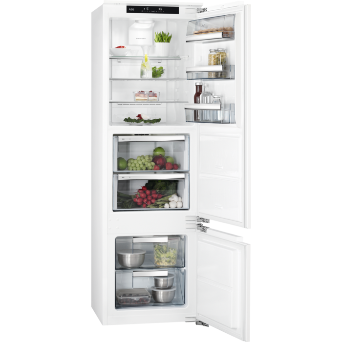 AEG - Inbouw koel-vriescombinatie - SCE818E9ZC