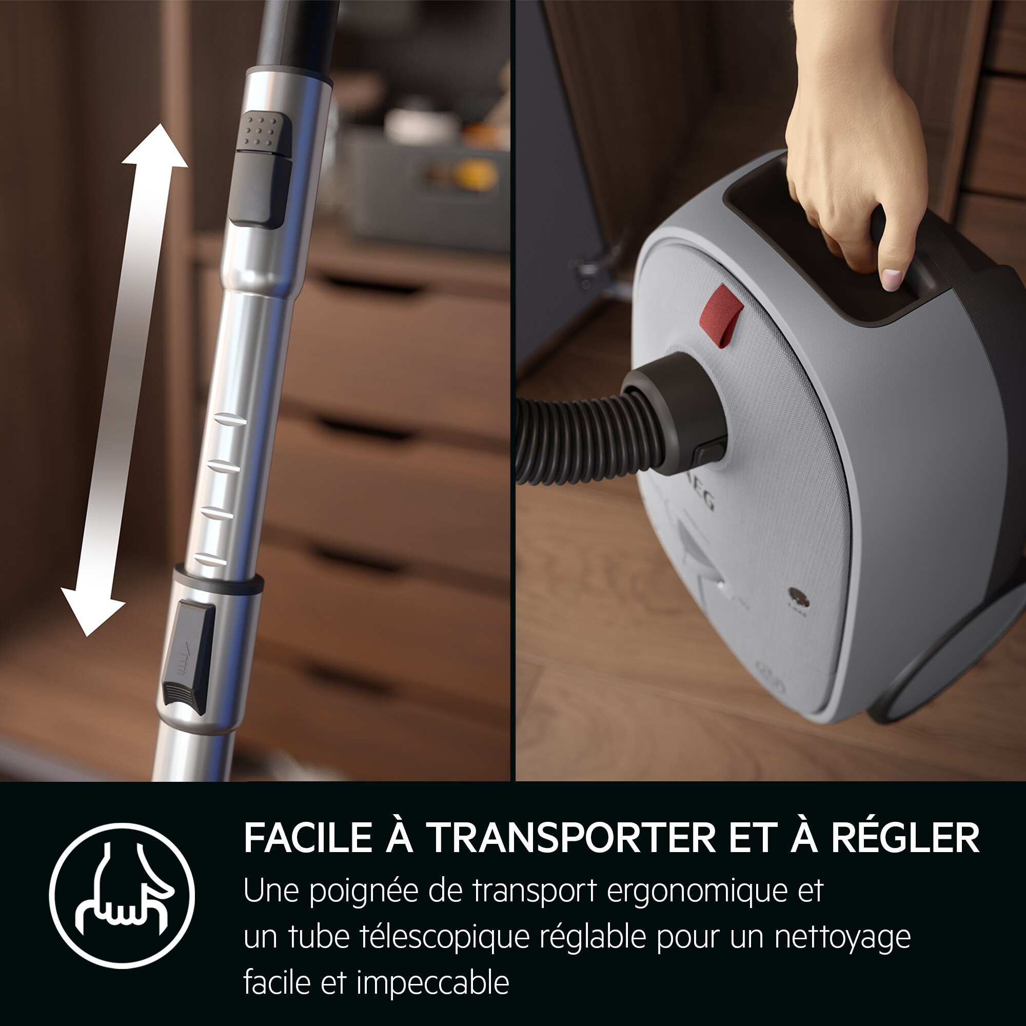 AEG - Aspirateur avec sac - AB61A5UGT