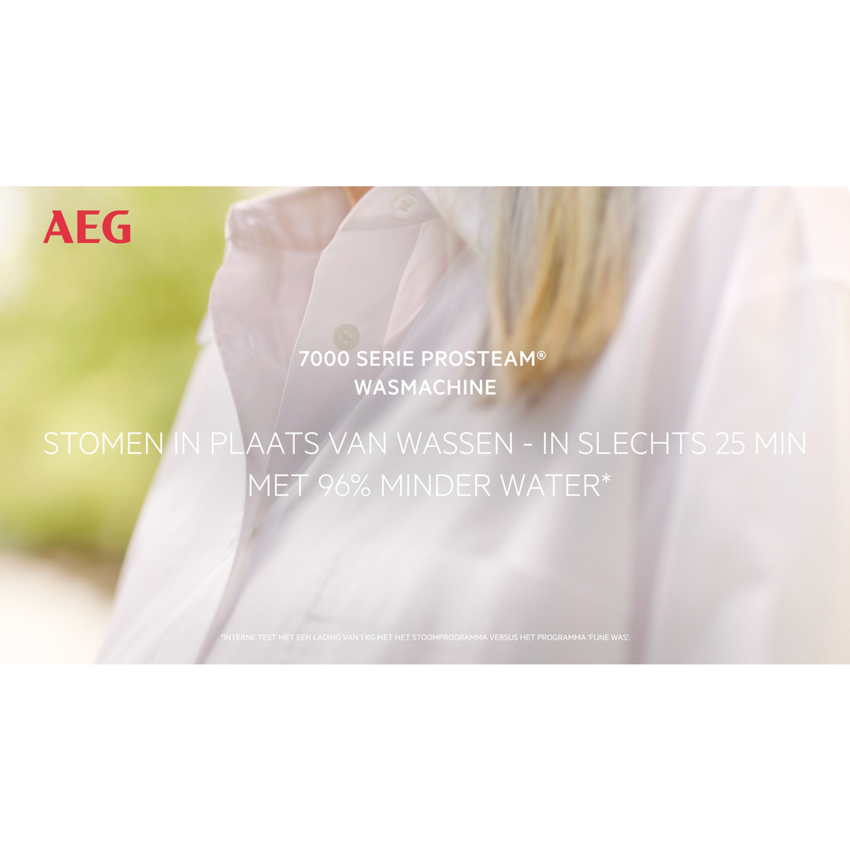 AEG - Wasmachine met voorlader - LR73R864