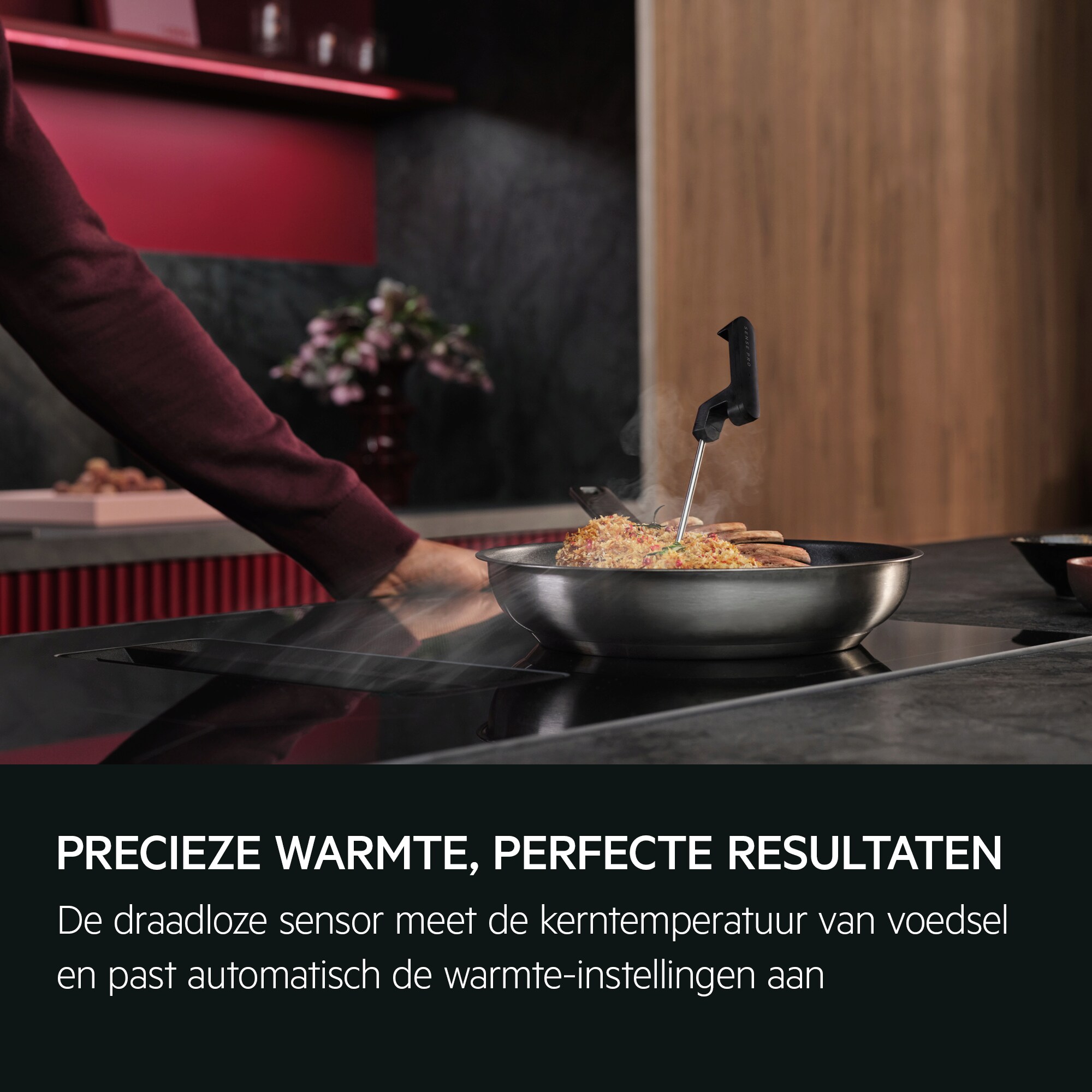 AEG - Kookplaat met afzuiging - PE9000B80
