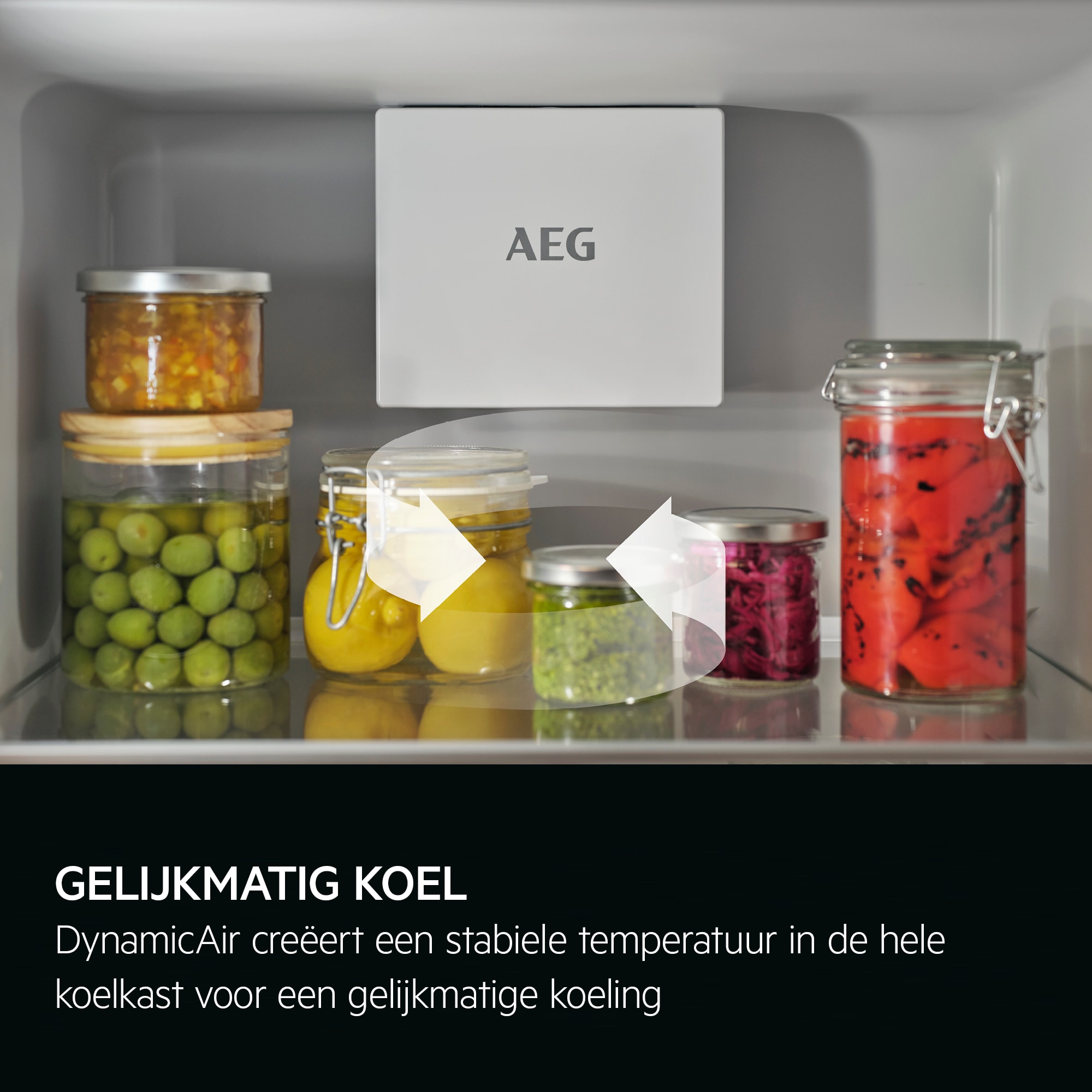 AEG - Inbouw koel-vriescombinatie - NSC7G181DS