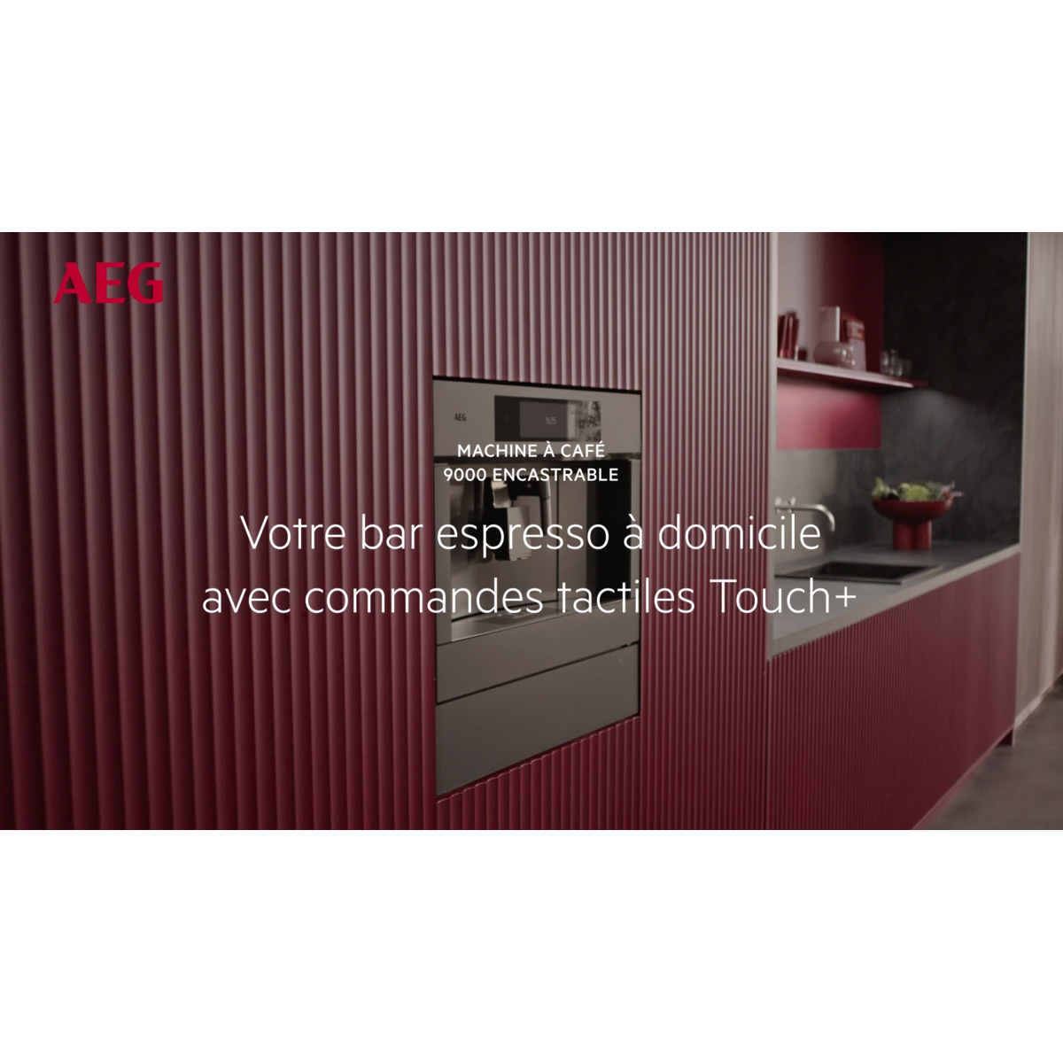 AEG - Machine à café encastrable - CK9100T