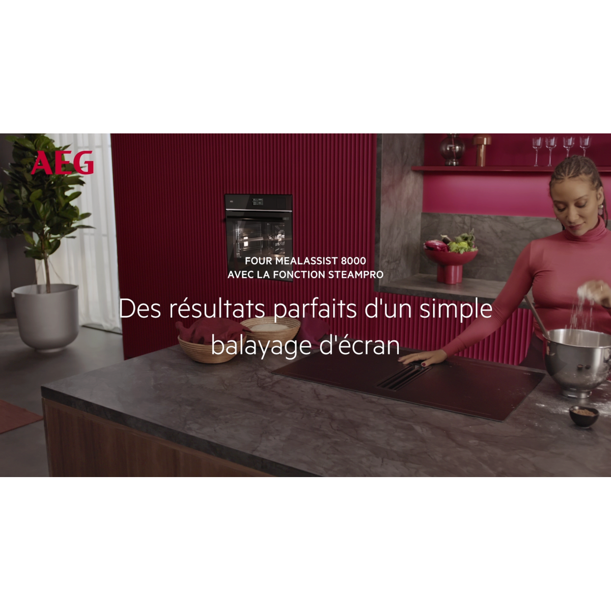 AEG - Four à vapeur combiné - BS7900B