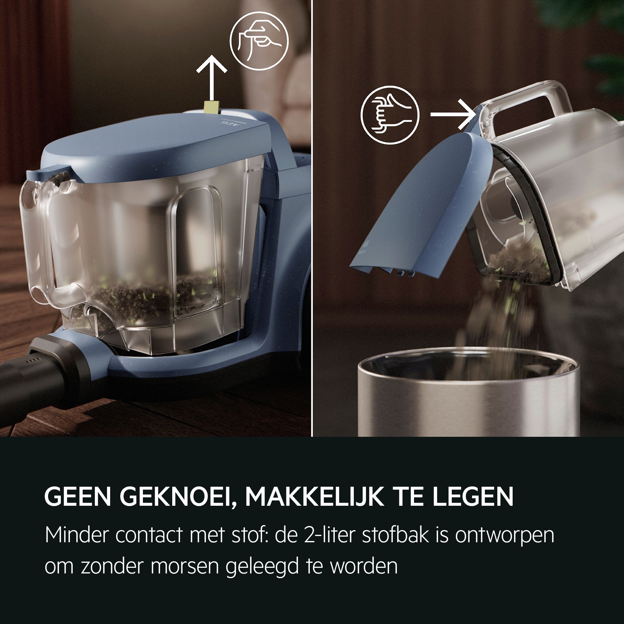 AEG - Stofzuiger zonder zak - AL51A3LDB