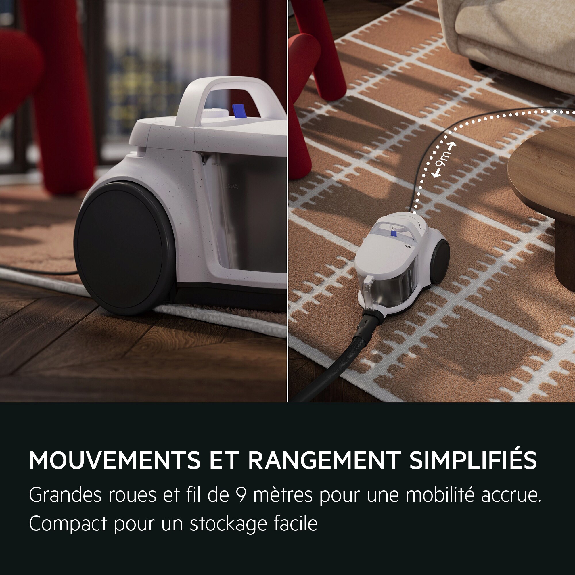 AEG - Aspirateur sans sac - AL51C2SW