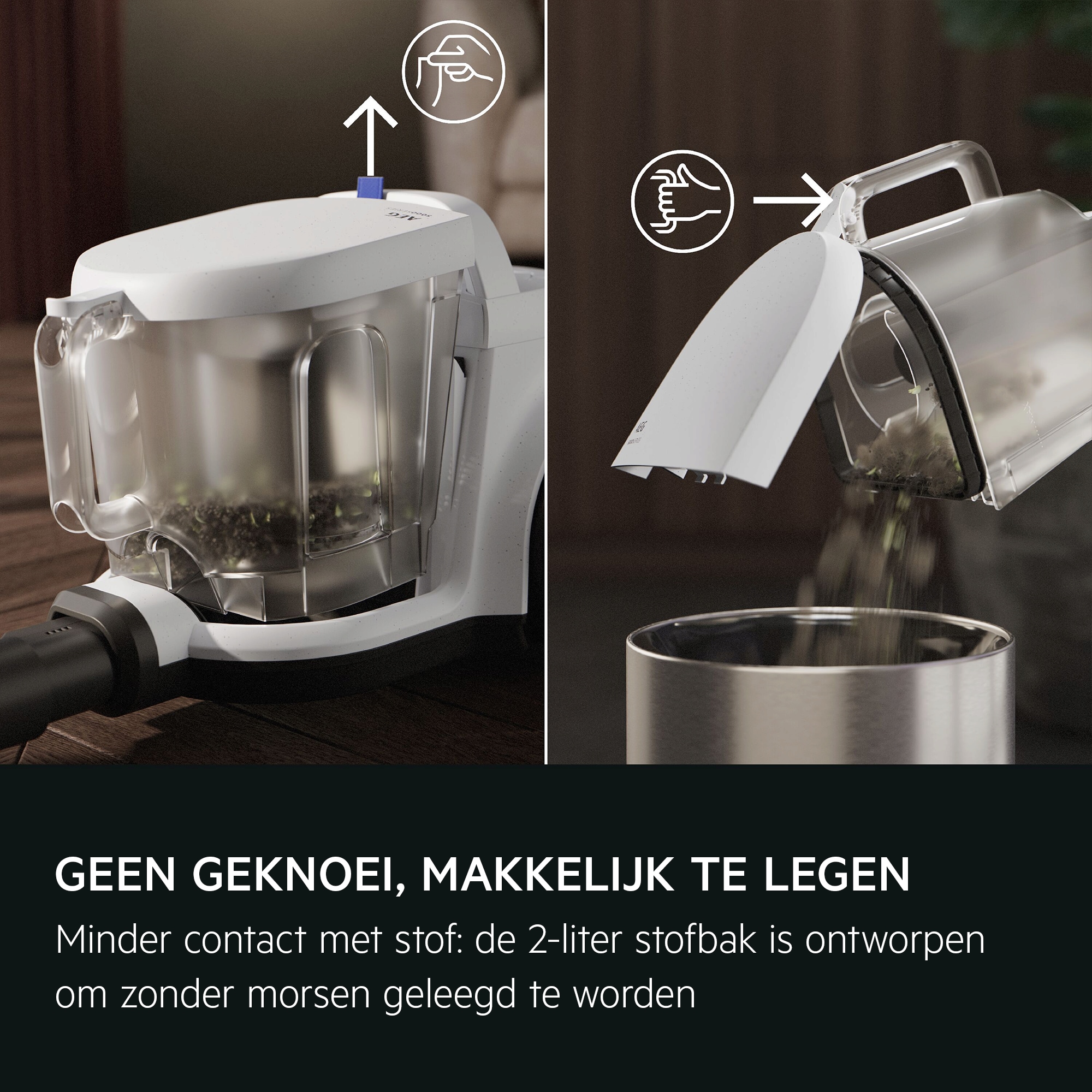 AEG - Stofzuiger zonder zak - AL51C2SW