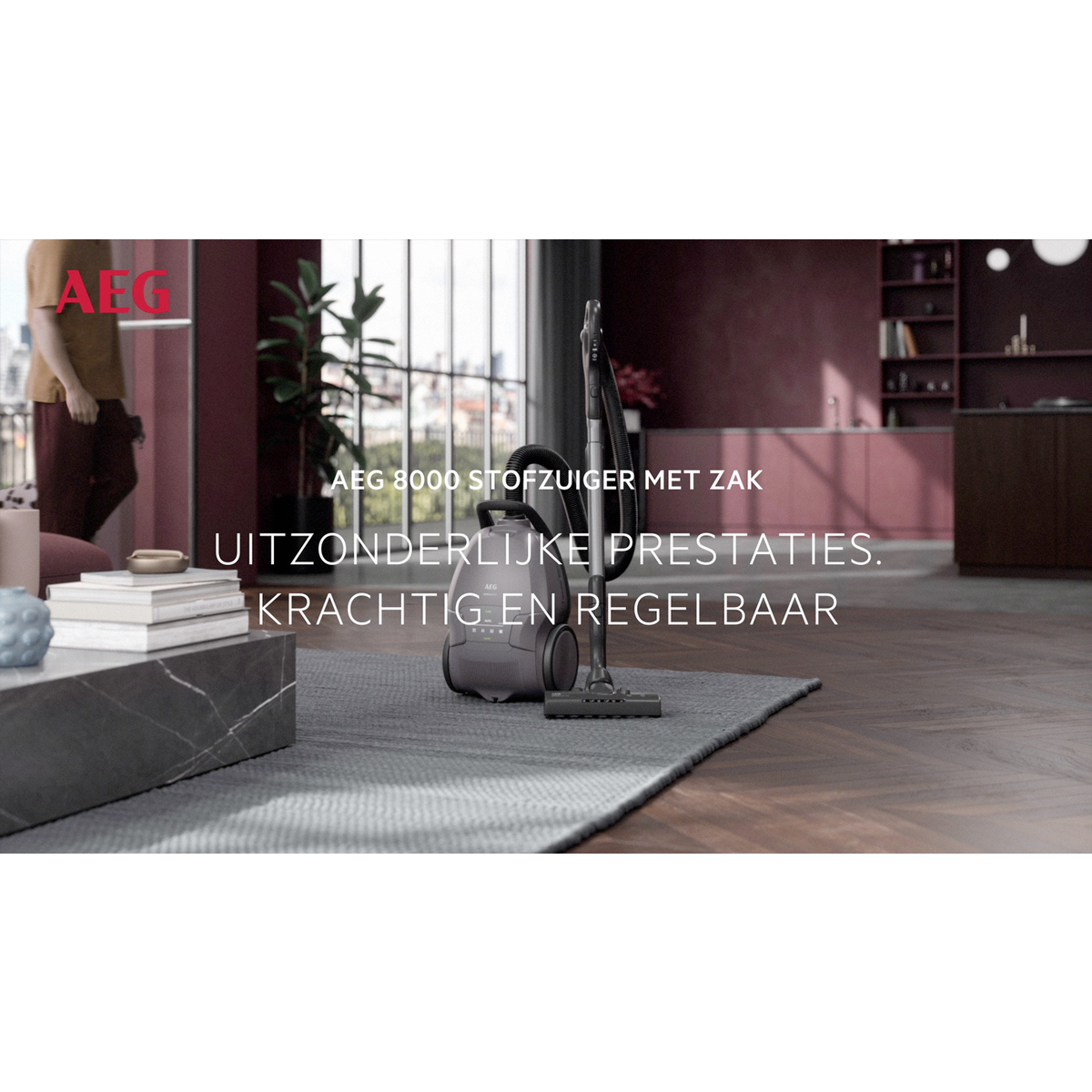 AEG - Stofzuiger met zak - AB81A2DG