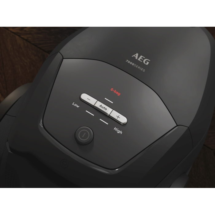 S-bag indicator that signals that the bag needs changing