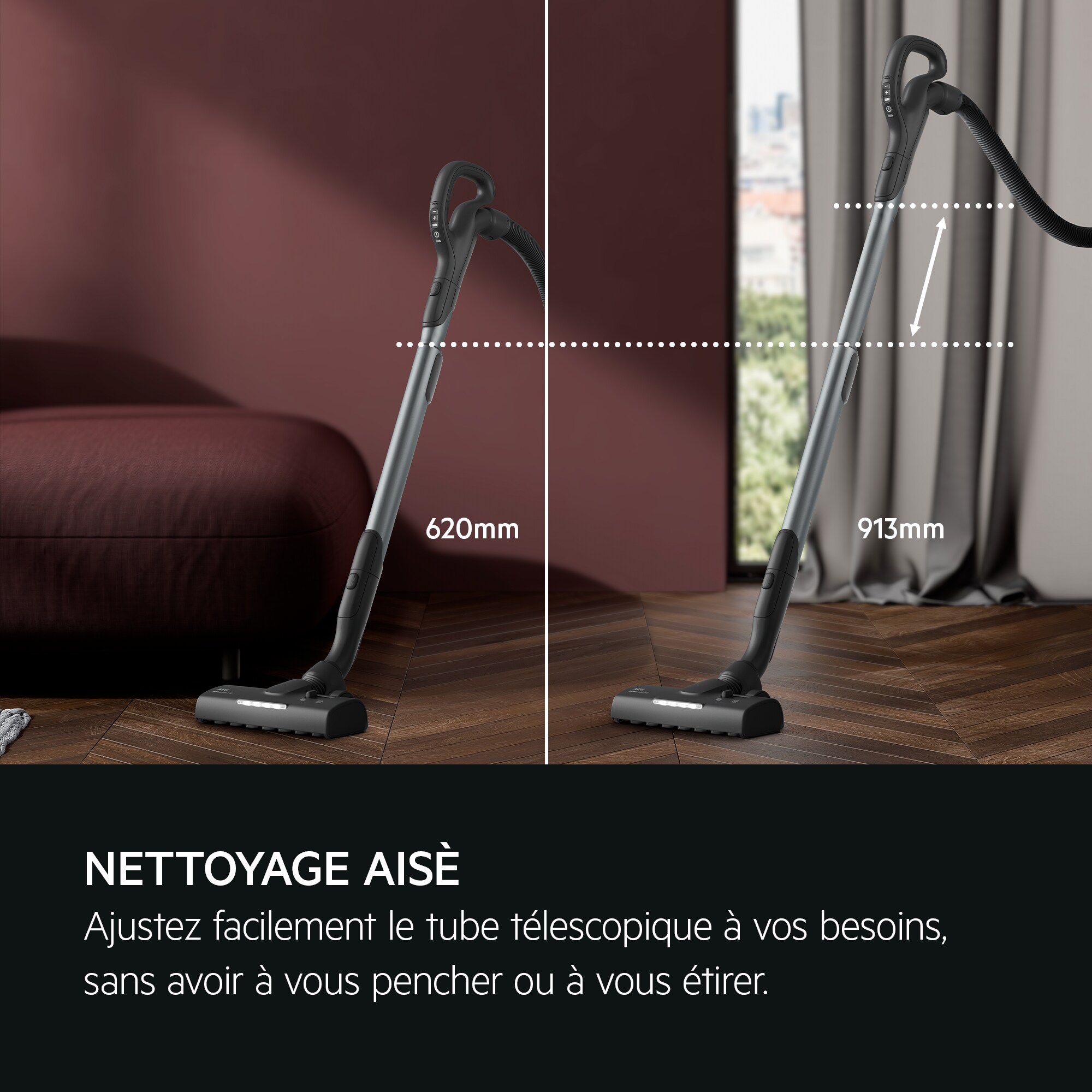 AEG - Aspirateur avec sac - AB81A2DG