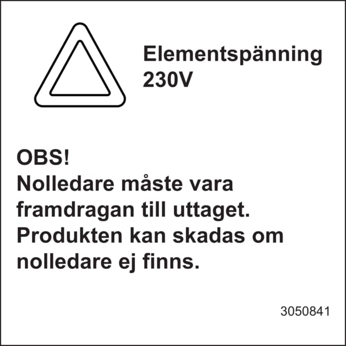 Belangrijk! De stekker van de kookplaat moet volledig in het fornuis zitten!
Controleer na de installatie of alle kookzones goed werken!