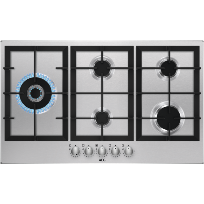 AEG - Gaskookplaat - HGB95522SM