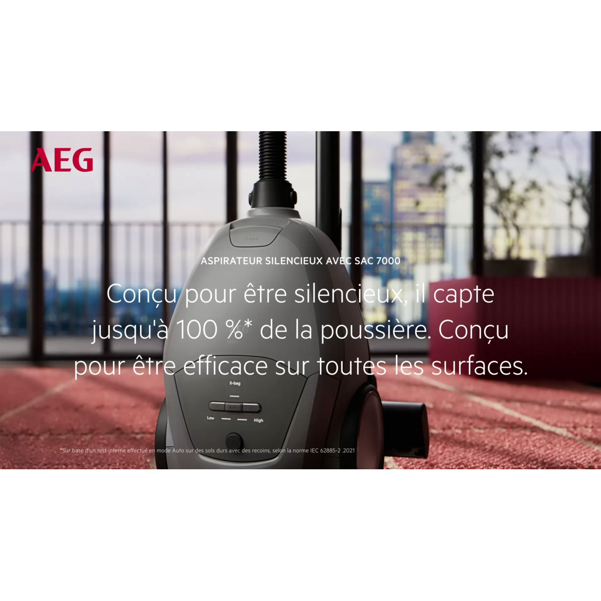 AEG - Aspirateur avec sac - AB71U2DG