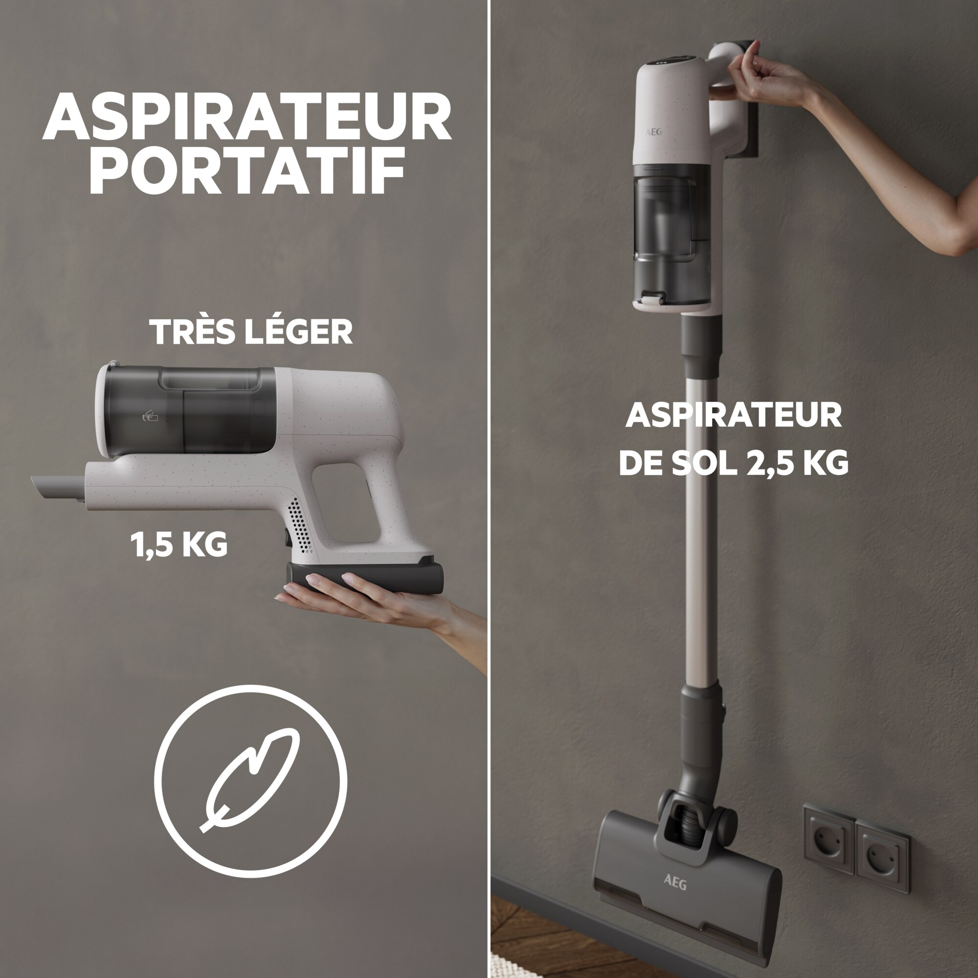 AEG - Aspirateur balai sans fil - AP61CB21SH