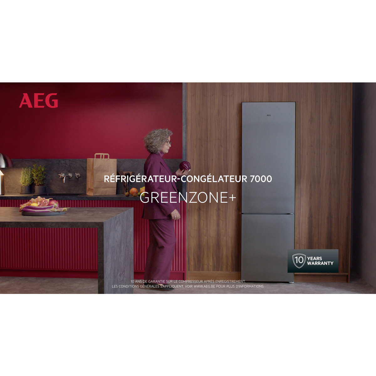 AEG - Frigo-congélateur pose libre - ORC7P361CX