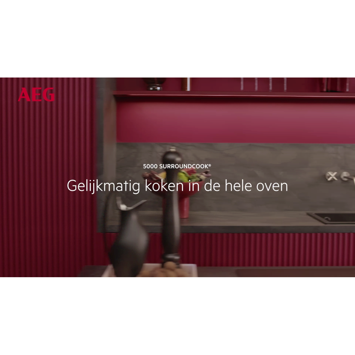 AEG - Inbouwoven 60 cm - NBU5P40SM