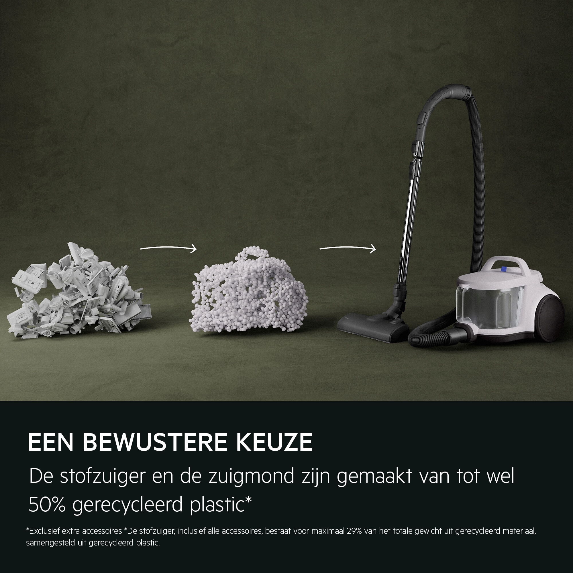 AEG - Stofzuiger zonder zak - AL51C2SW