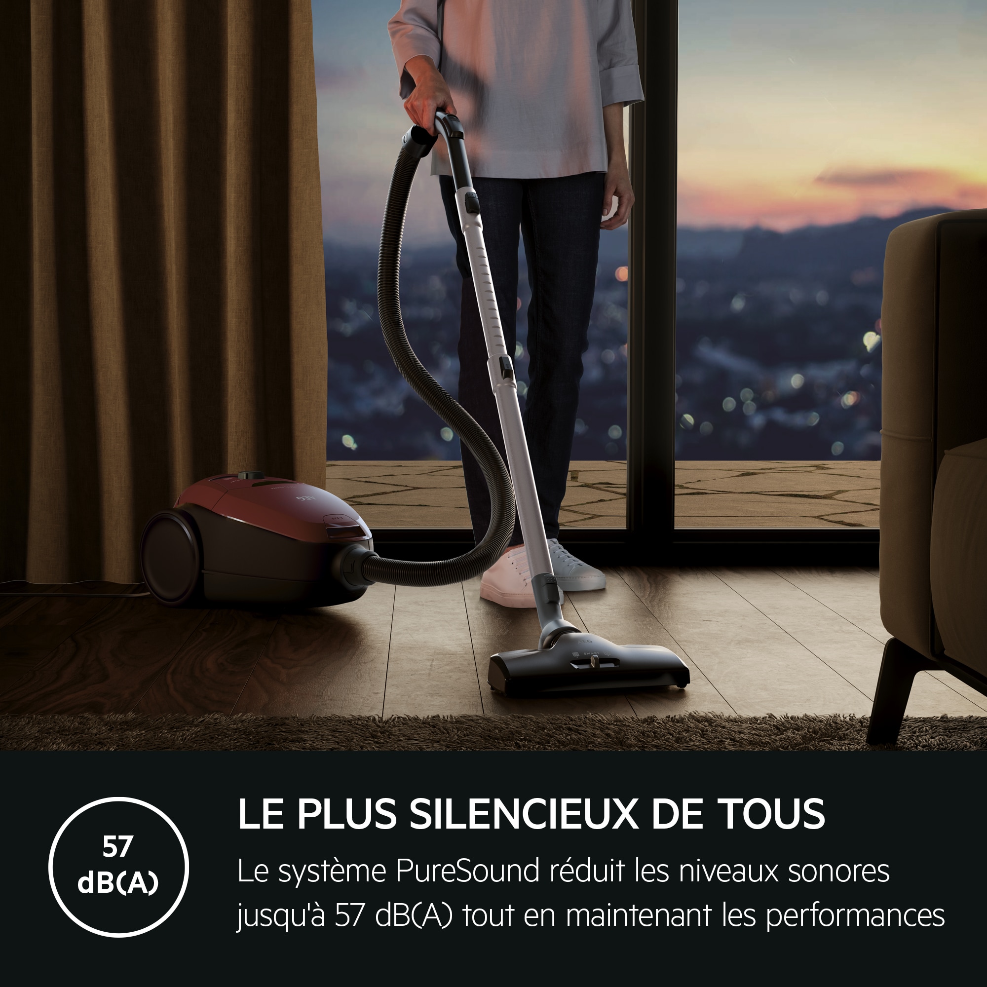 AEG - Aspirateur avec sac - VX82-1-2CR