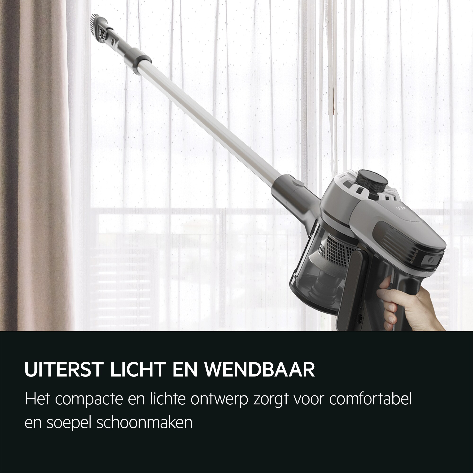 AEG - Draadloze steelstofzuiger - AP31CB21TG
