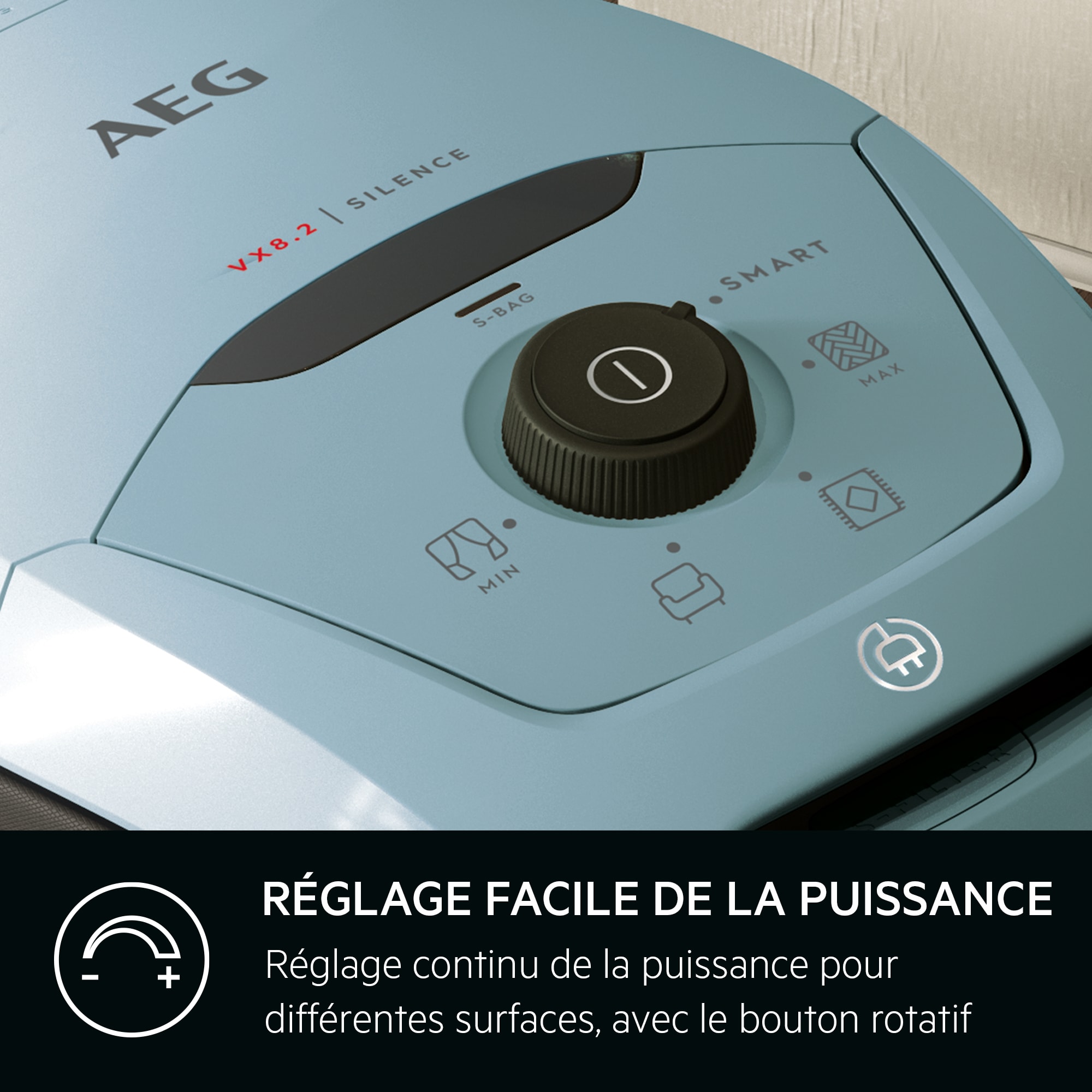 AEG - Aspirateur avec sac - VX82-1-4MB