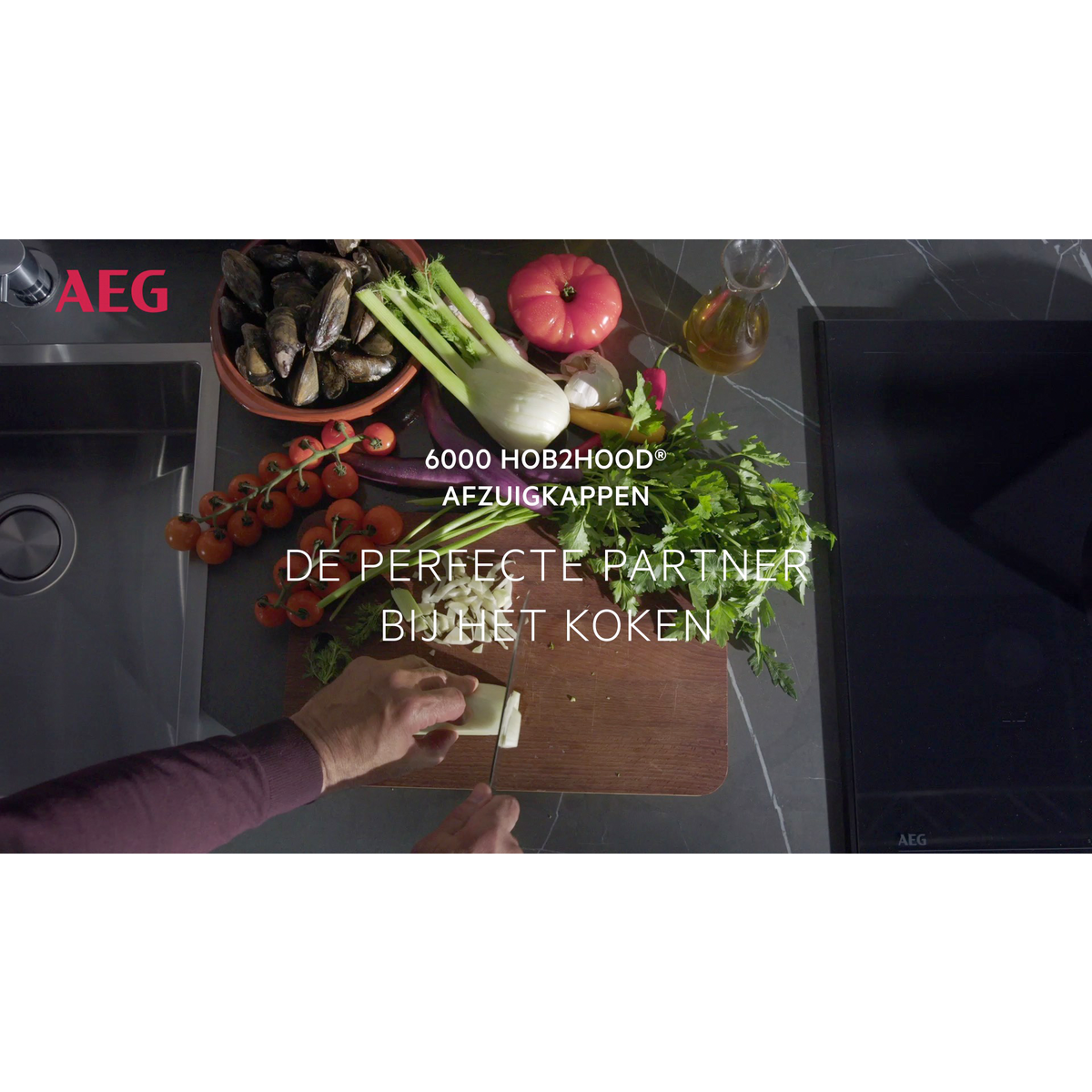 AEG - Inbouwdampkap - GDE689HM