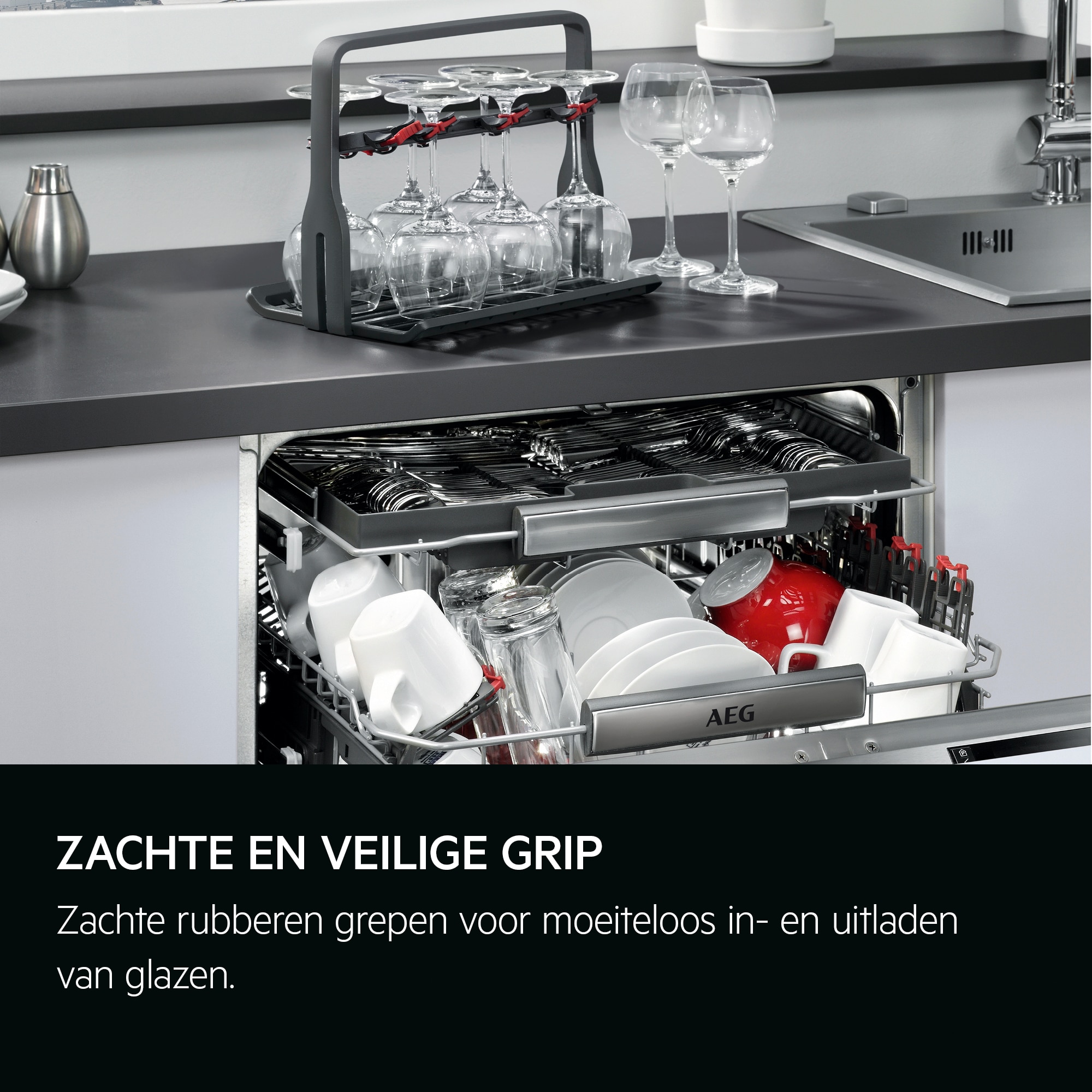 AEG - Glazenrek vaatwasser - A9SZGB01