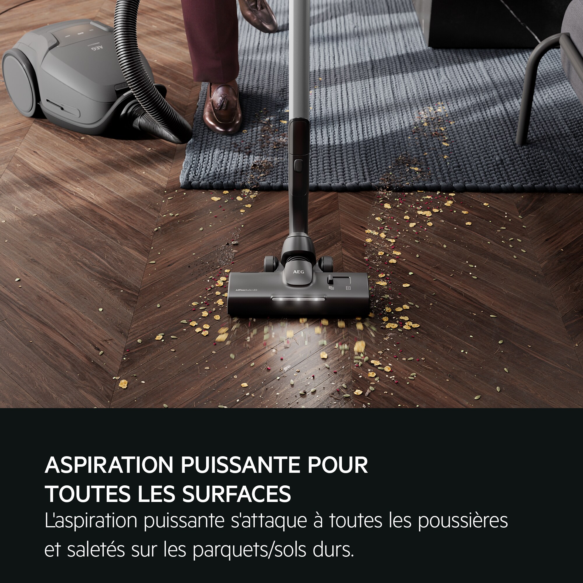 AEG - Aspirateur avec sac - AB81A2DG