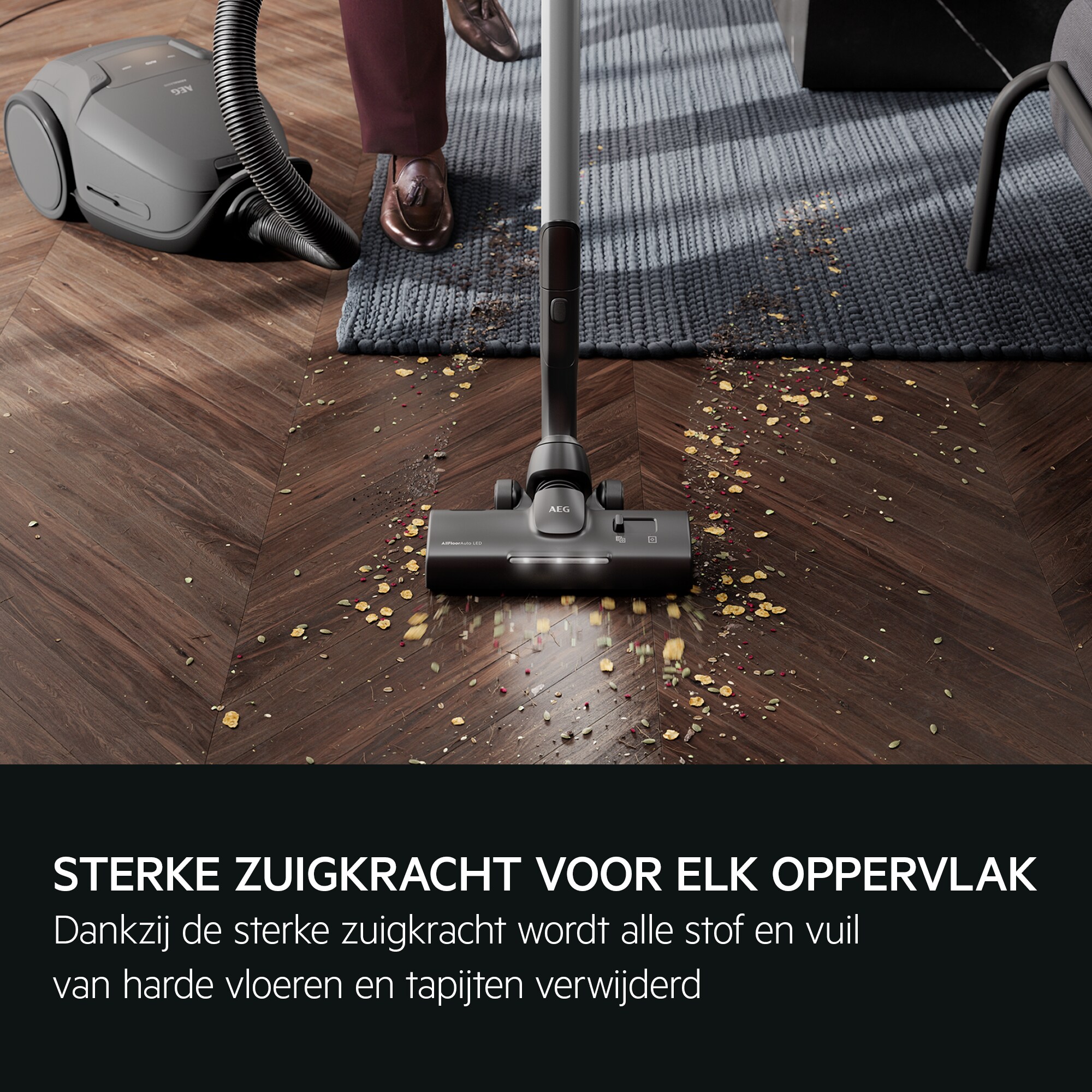 AEG - Stofzuiger met zak - AB81A2DG