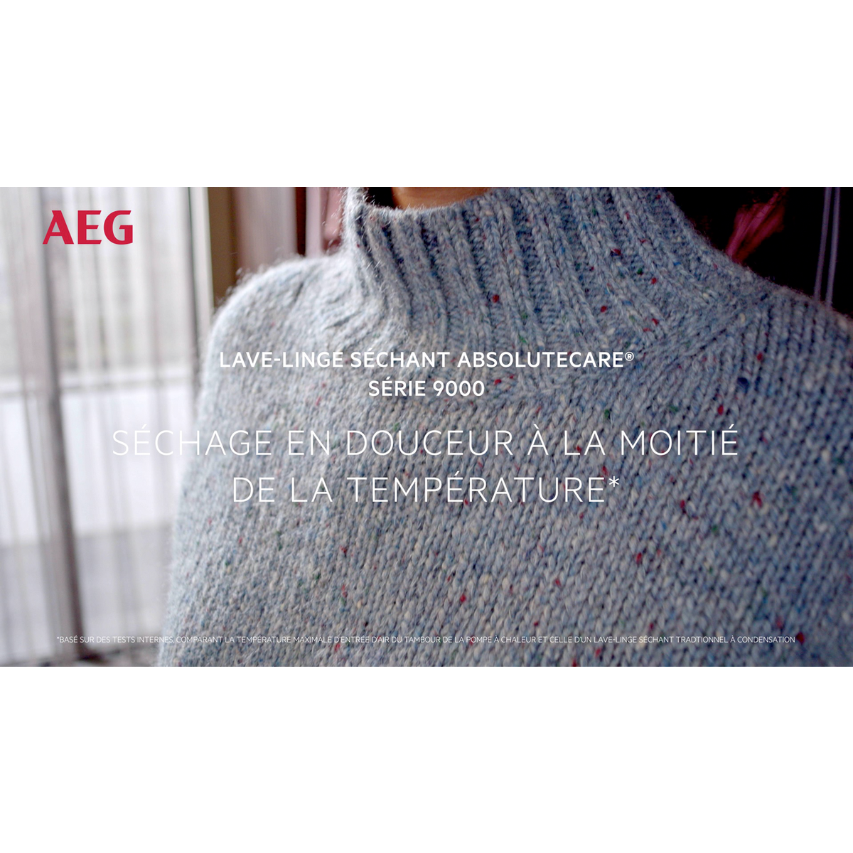 AEG - Lave-linge séchant pose libre - LWR9506BN4