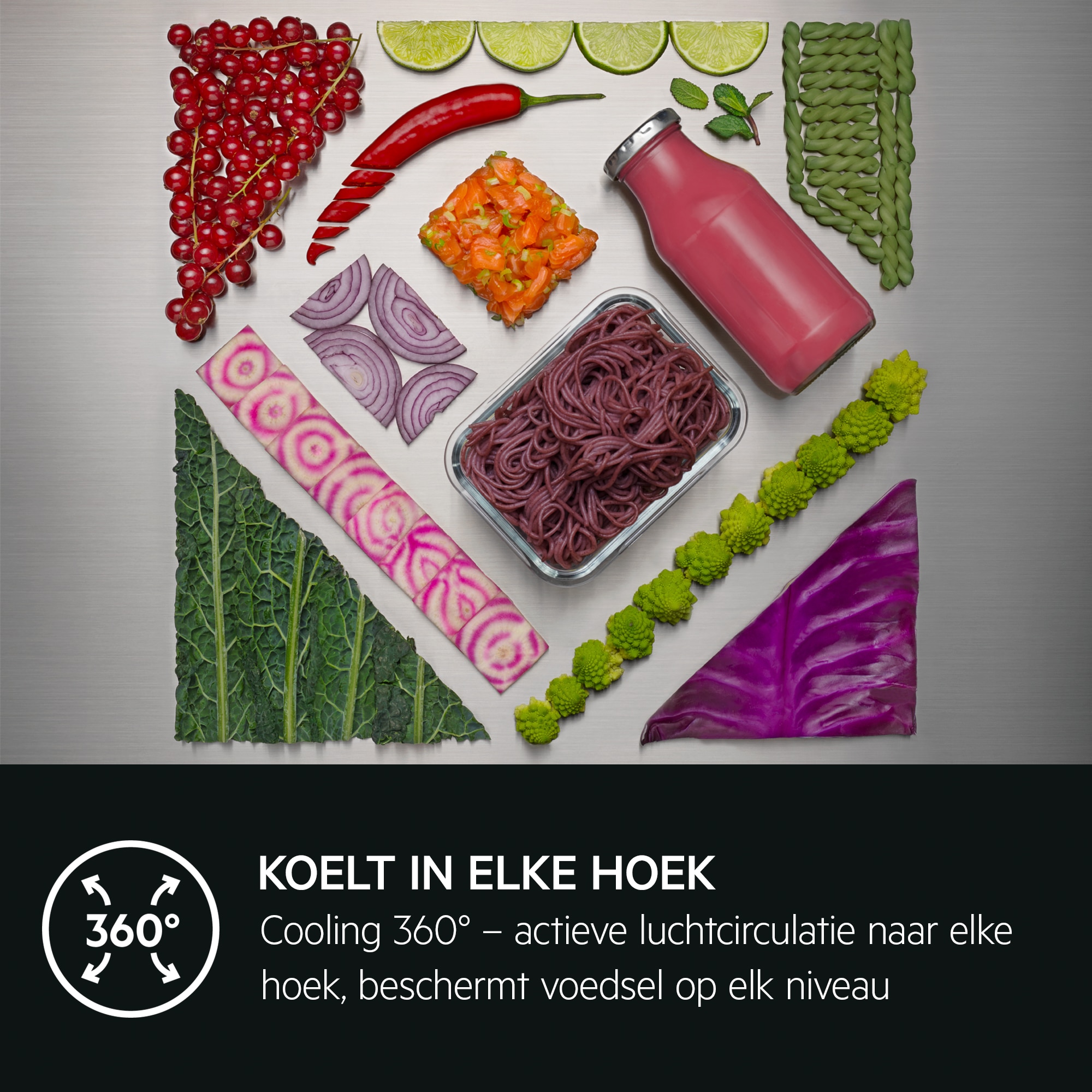 AEG - Vrijstaande koel-vriescombinatie - ORC8M361DT