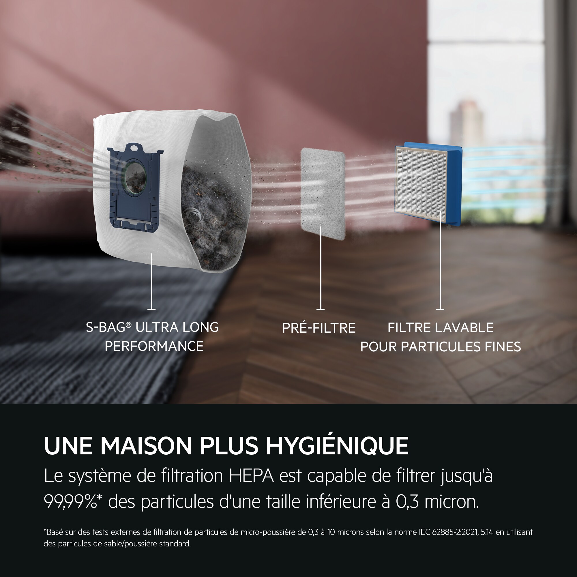 AEG - Aspirateur avec sac - AB81A2DG