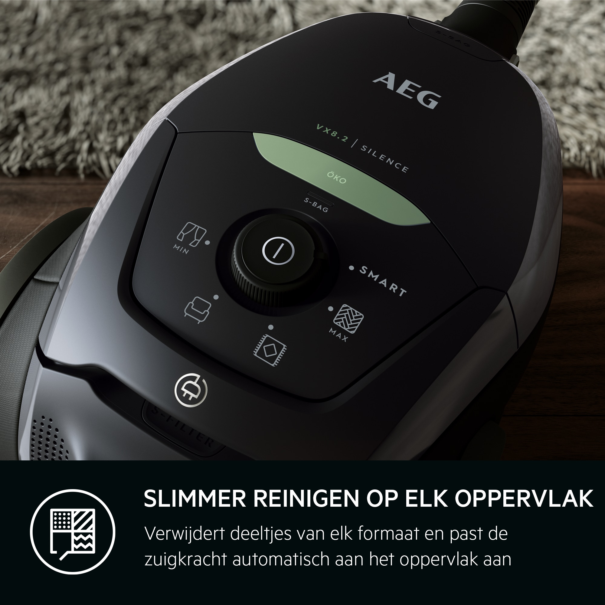 AEG - Stofzuiger met zak - VX82-1-ECO