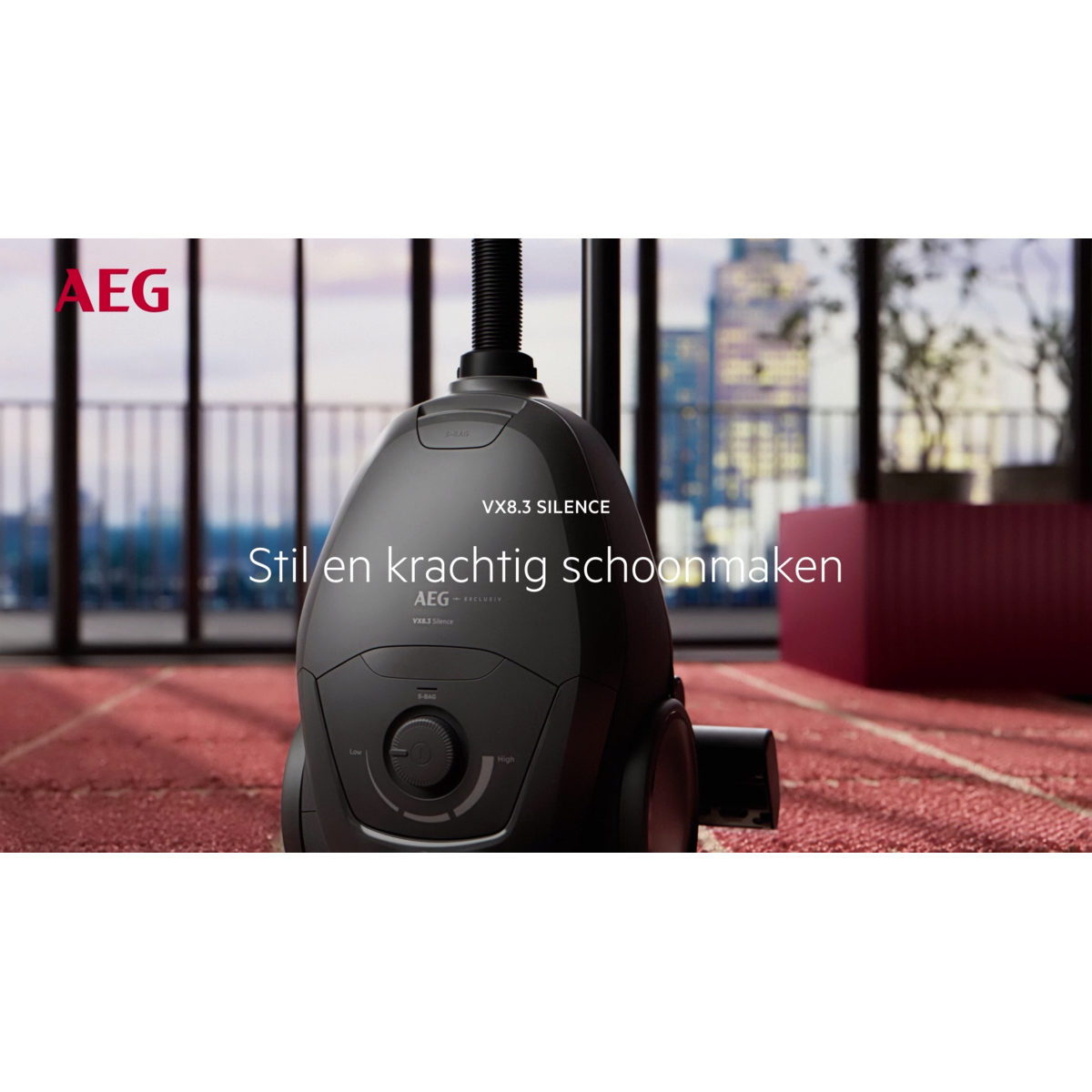 AEG - Stofzuiger met zak - VX83-A2EPP